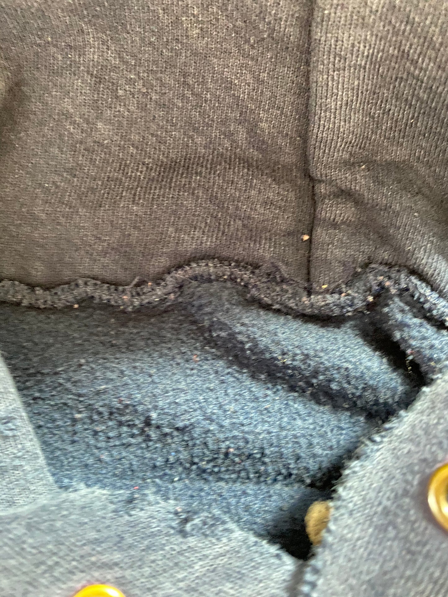 NIKE Center Swoosh Size Approx. XL Vintage Hoodie Sweat-shirt /9085