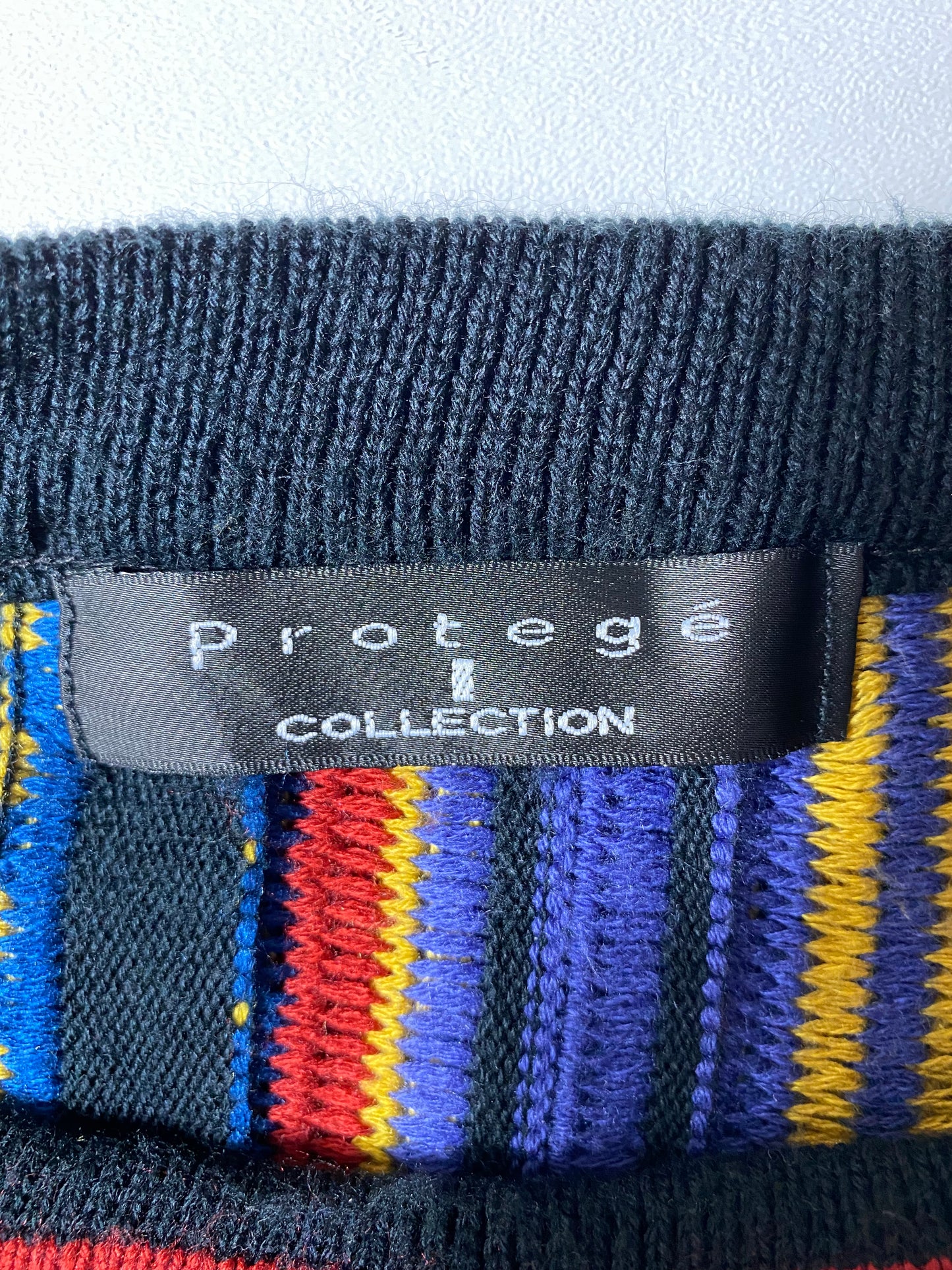 Vintage 3D COOGI- Style Size No Tag (Approx.M) Knit Sweater / K3483