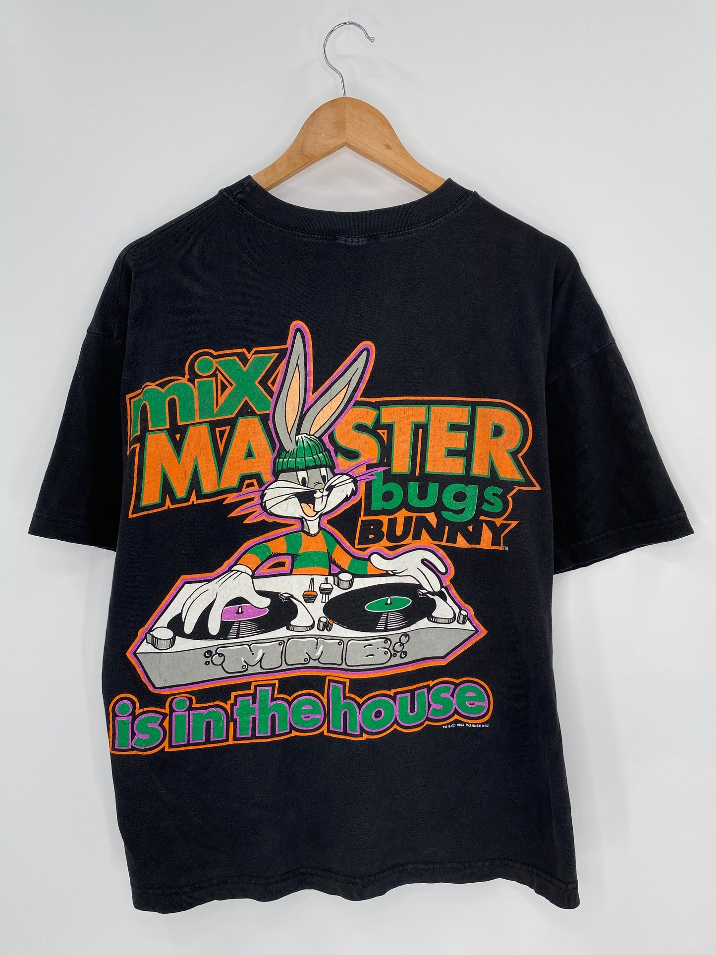 1993 LOONEY TUNES BUGS BUNNY Size No Tag (Approx. M) Vintage T-shirt / K7105