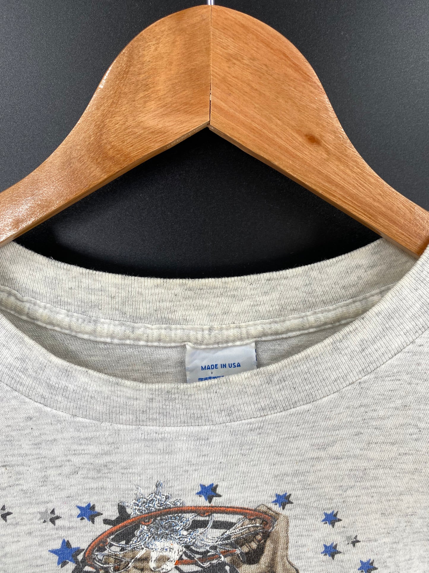 1991’ ORLAND MAGIC x Shaguelle O’Neal Made in USA Size L Vintage NBA T- Shirt / K2377