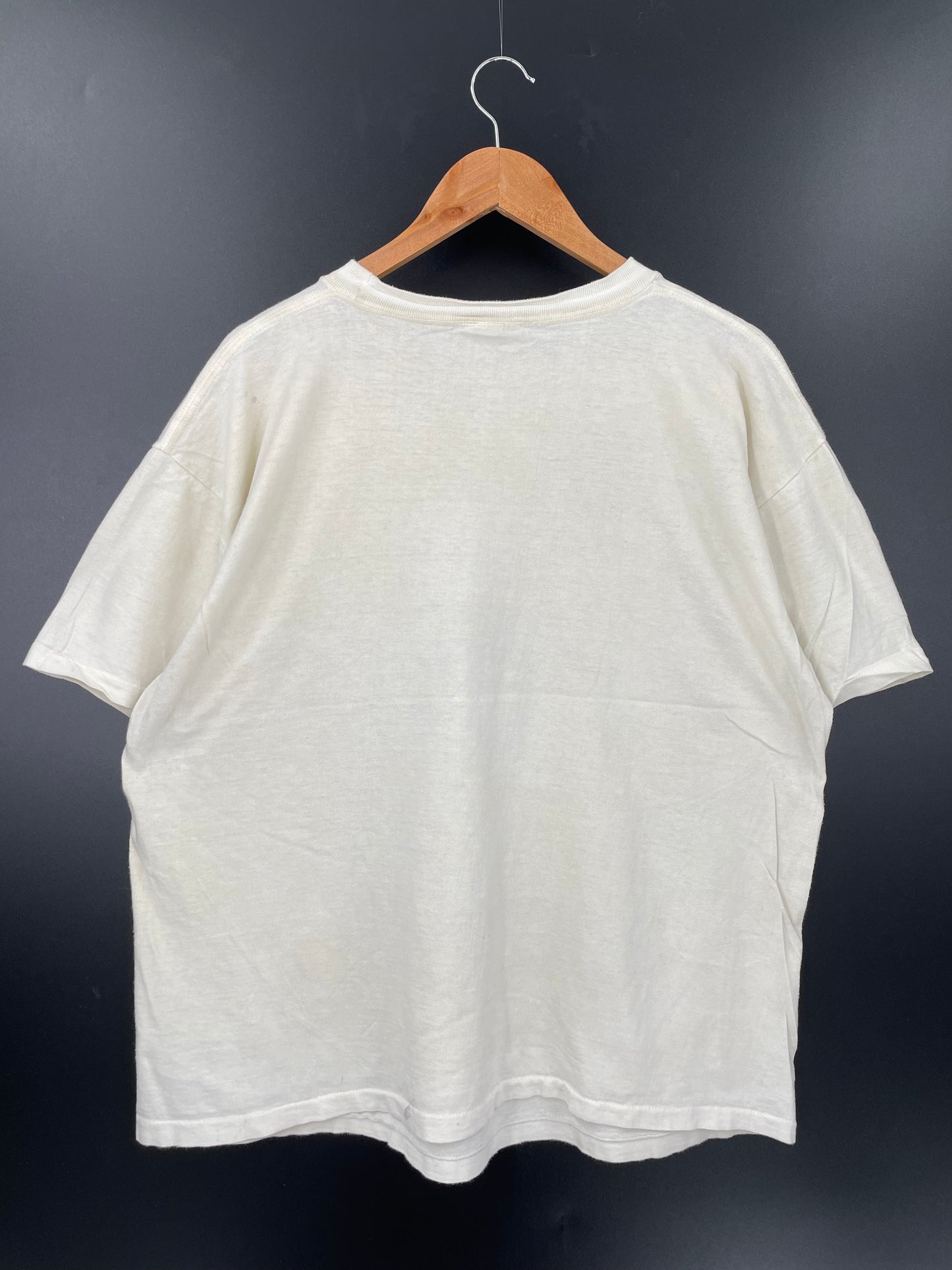 90’s RAIDERS Size L Vintage NFL T- Shirt / K2906