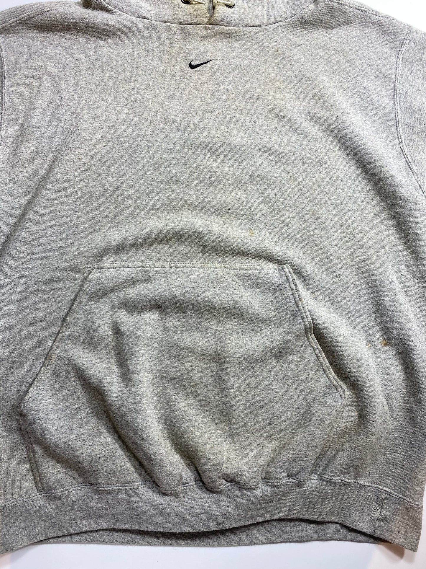 90’s NIKE Center Swoosh Made in USA Size L Vintage Hoodie Sweat-shirt / 6901
