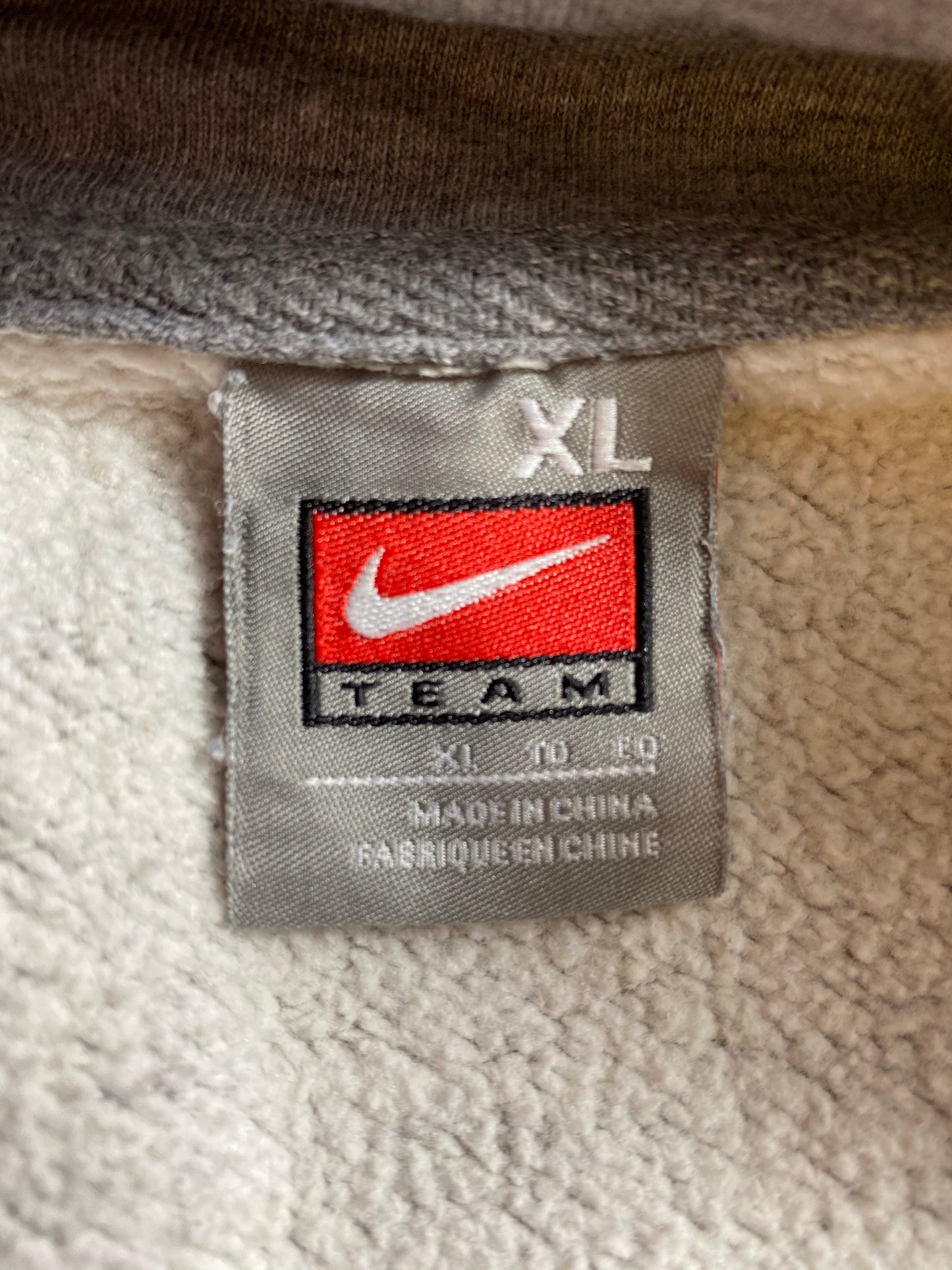 00’ NIKE CAROLINA Size XL Vintage Hoodie Sweat-shirt / 7806