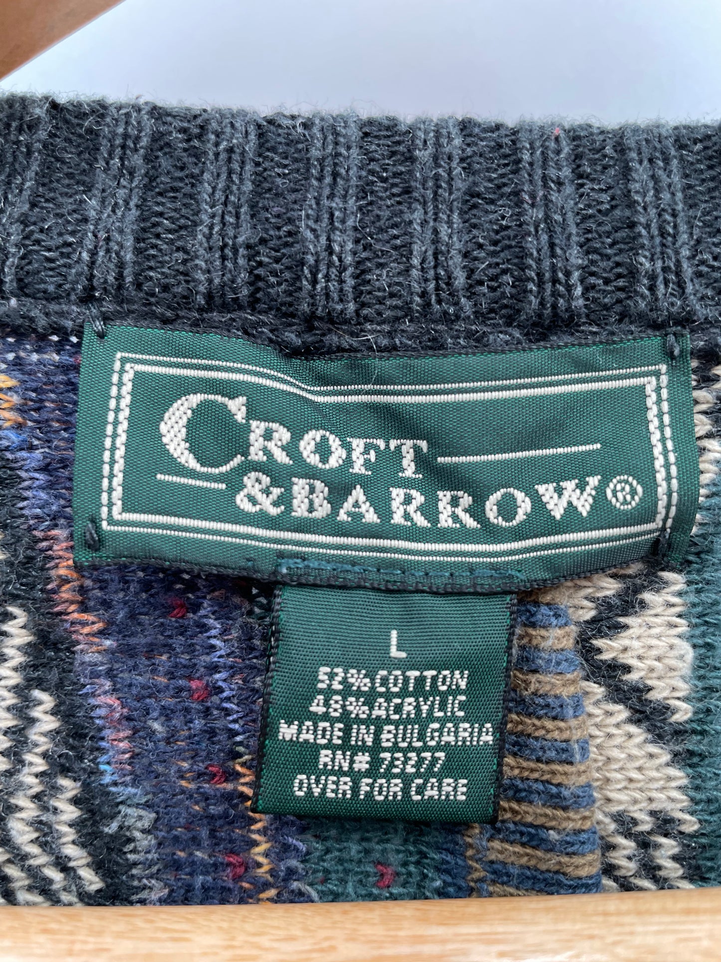 Vintage 3D COOGI- Style Size L Knit Sweater / K1738