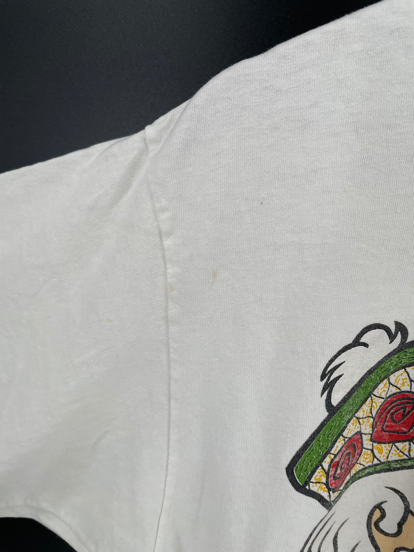 1993 THE FLINT STONES Made in USA Size L Vintage T-Shirts / 9918