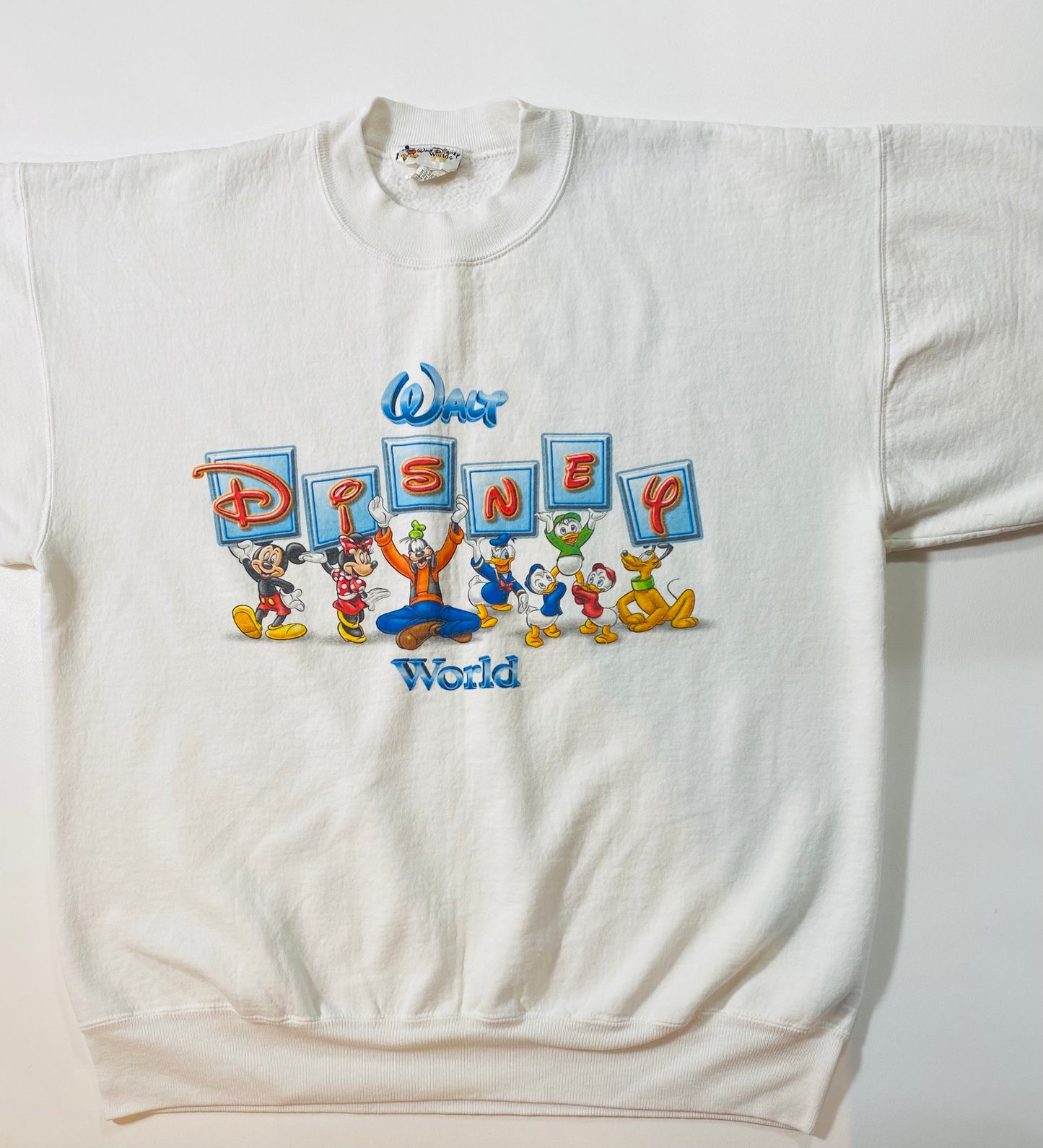00’ DISNEY Made in USA Size L Vintage Sweat-shirt / 6527