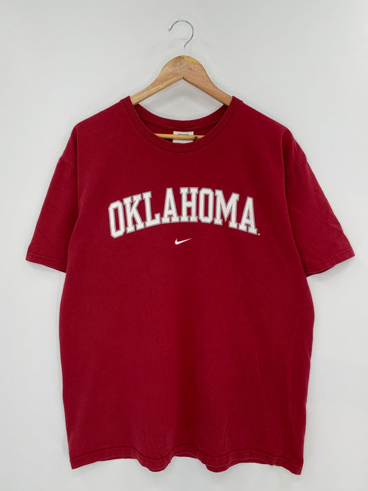 00’ NIKE OKLAHOMA Size L Vintage T-shirt / 8388