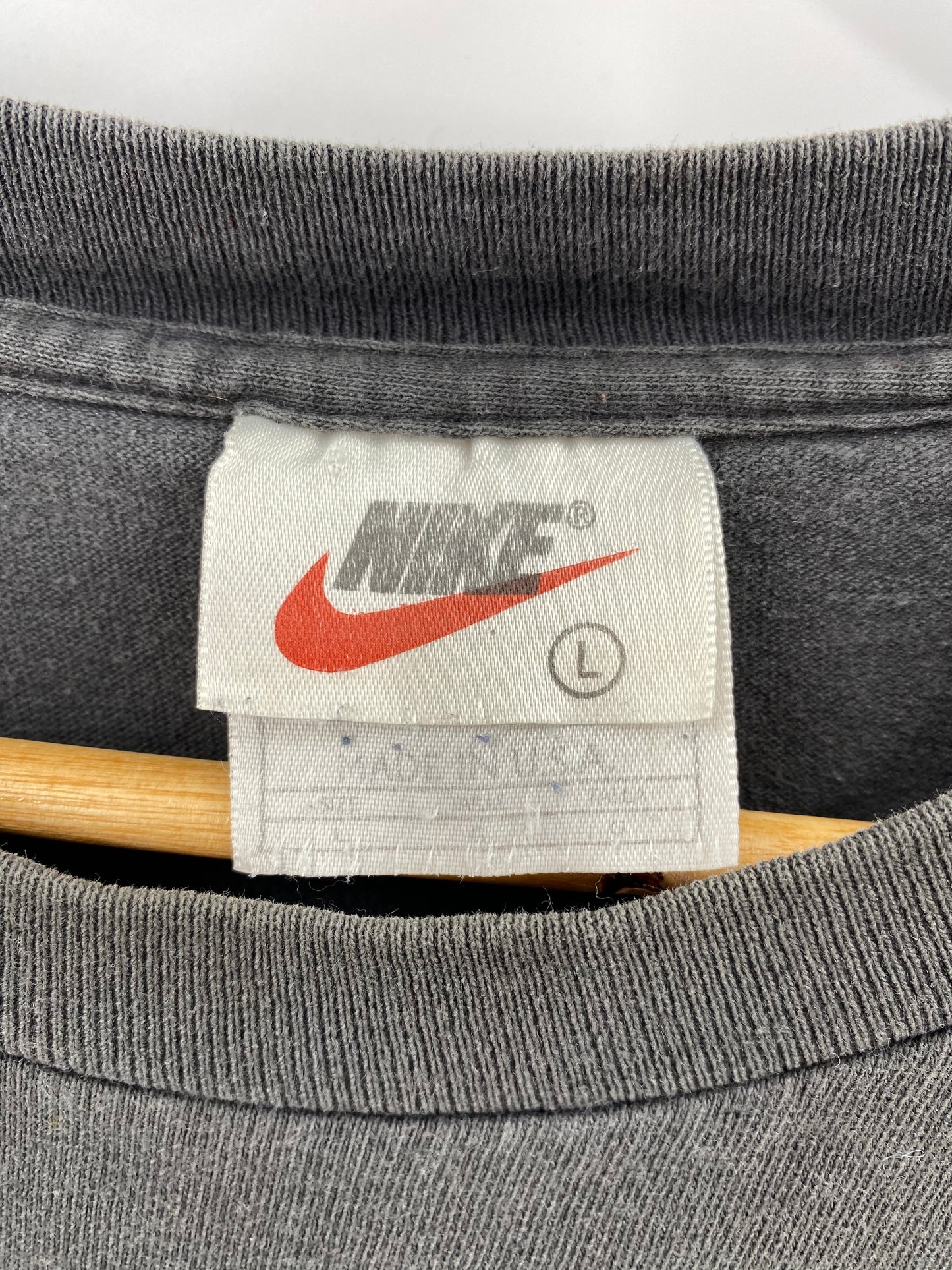 90’s NIKE Center Logo Made in USA Size L Vintage T-shirt / 7277