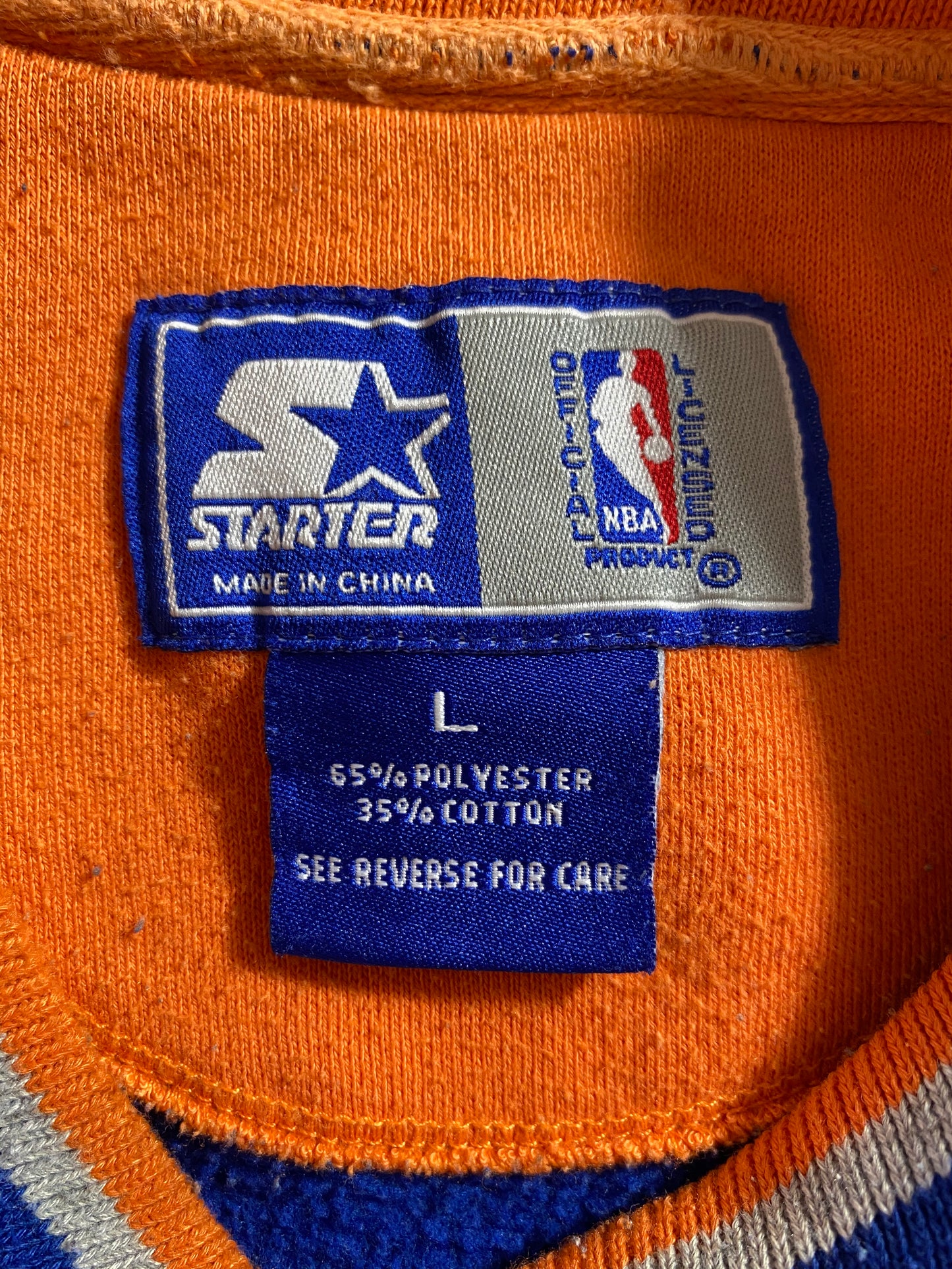 00’ KNICKS Size L Vintage NBA Sweat-shirt / 9056