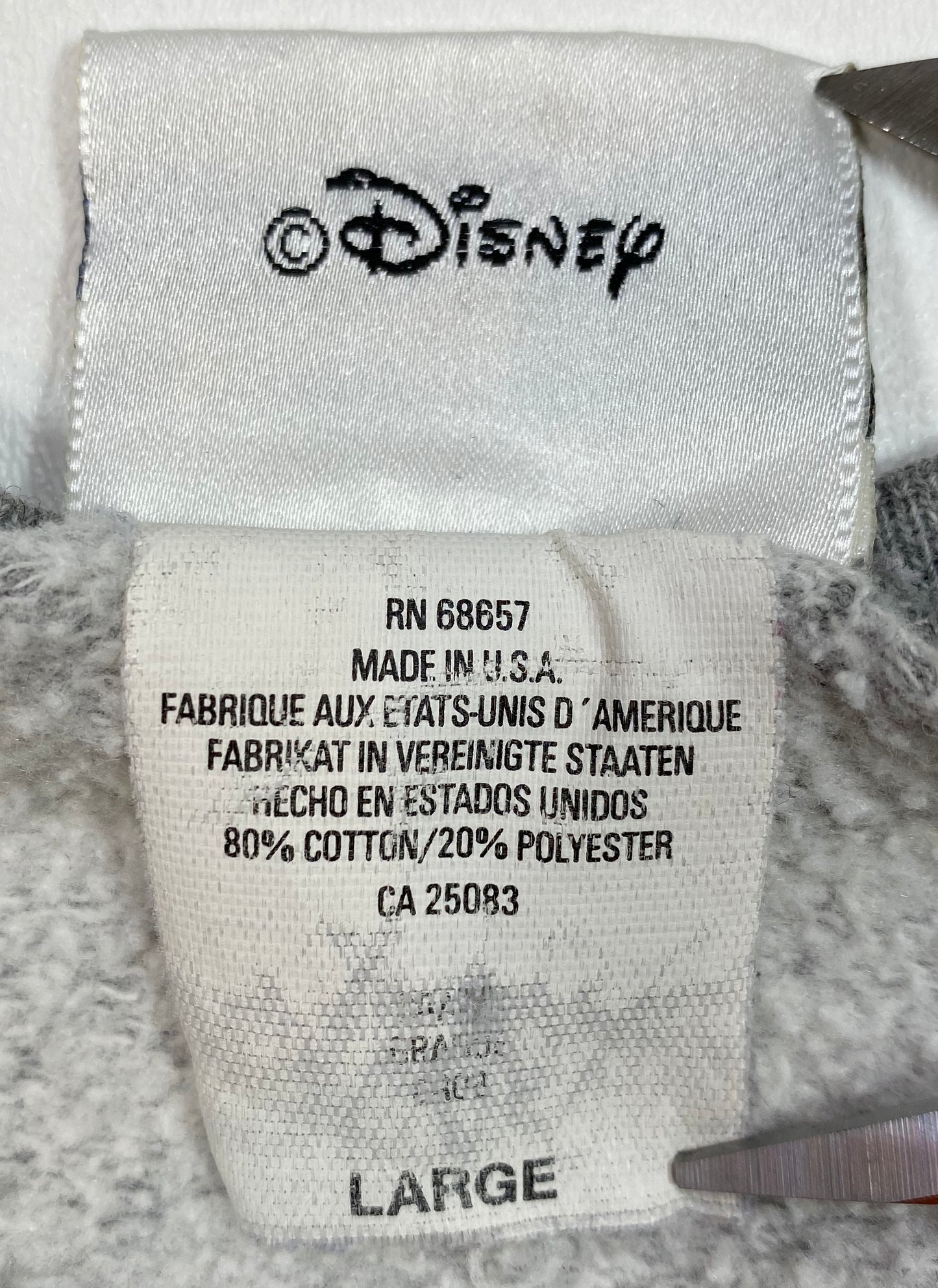 00' Disney Mickey Made in USA Vintage Sweat-Shirts / 4594