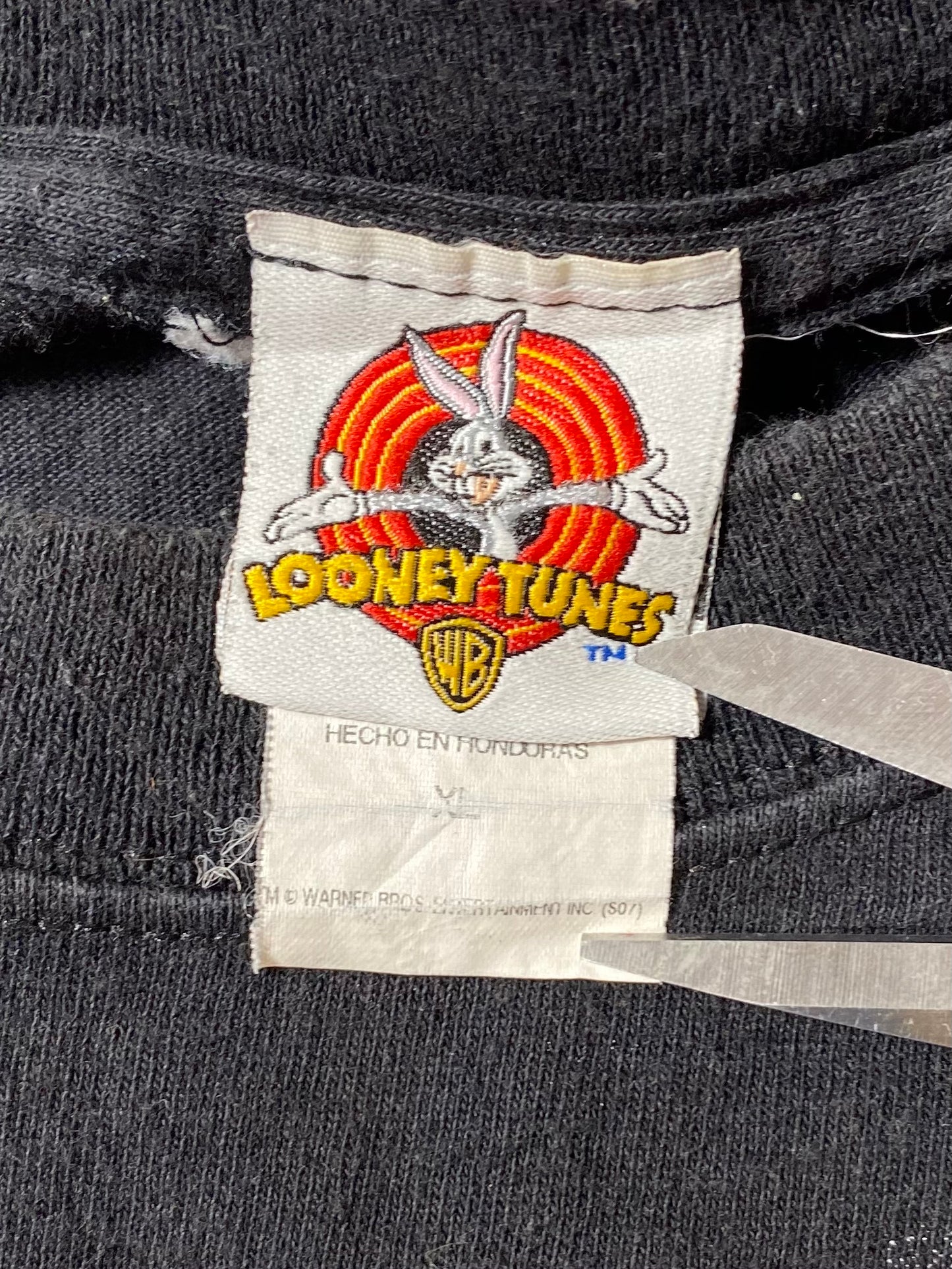 00' WARNER BROS. BUGS BUNNY Size XL Vintage T-shirt /  8238