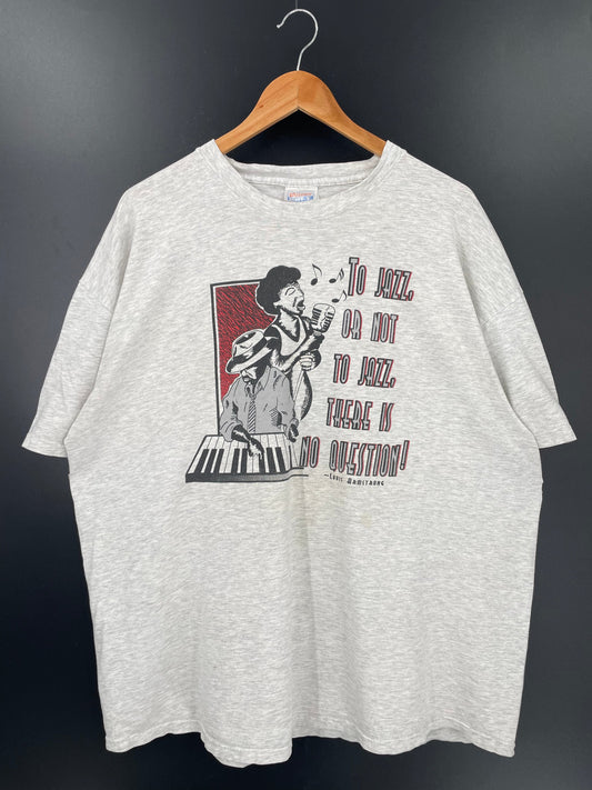 90’s TO JAZZ OR NOT Size XXL T-Shirt / A4078