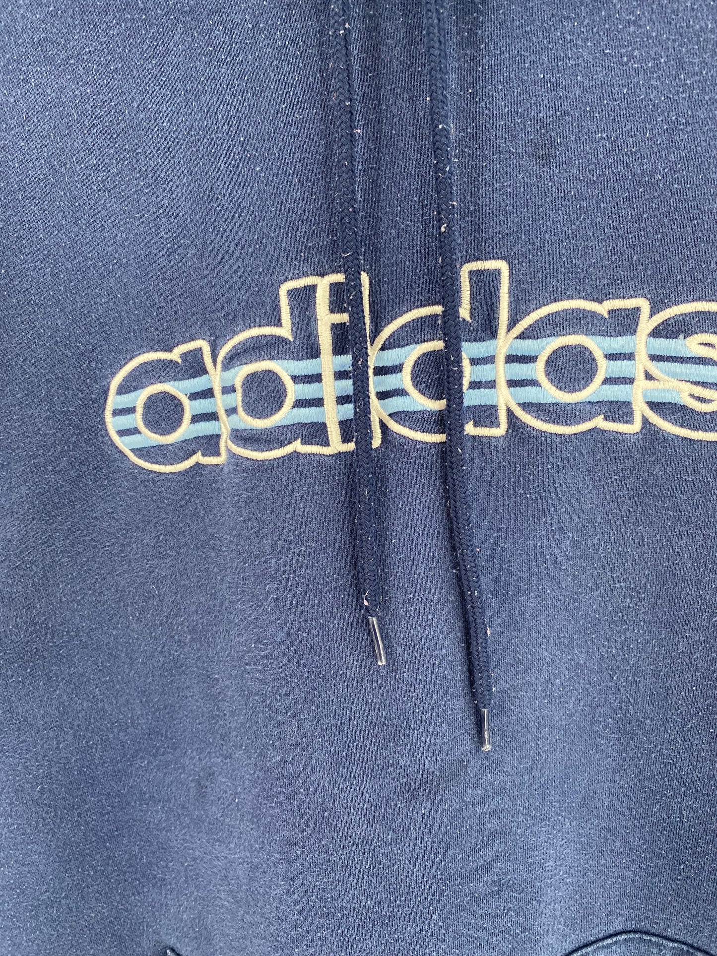 00’ ADIDAS Size L Hoodie Vintage Sweat-Shirt / 9377