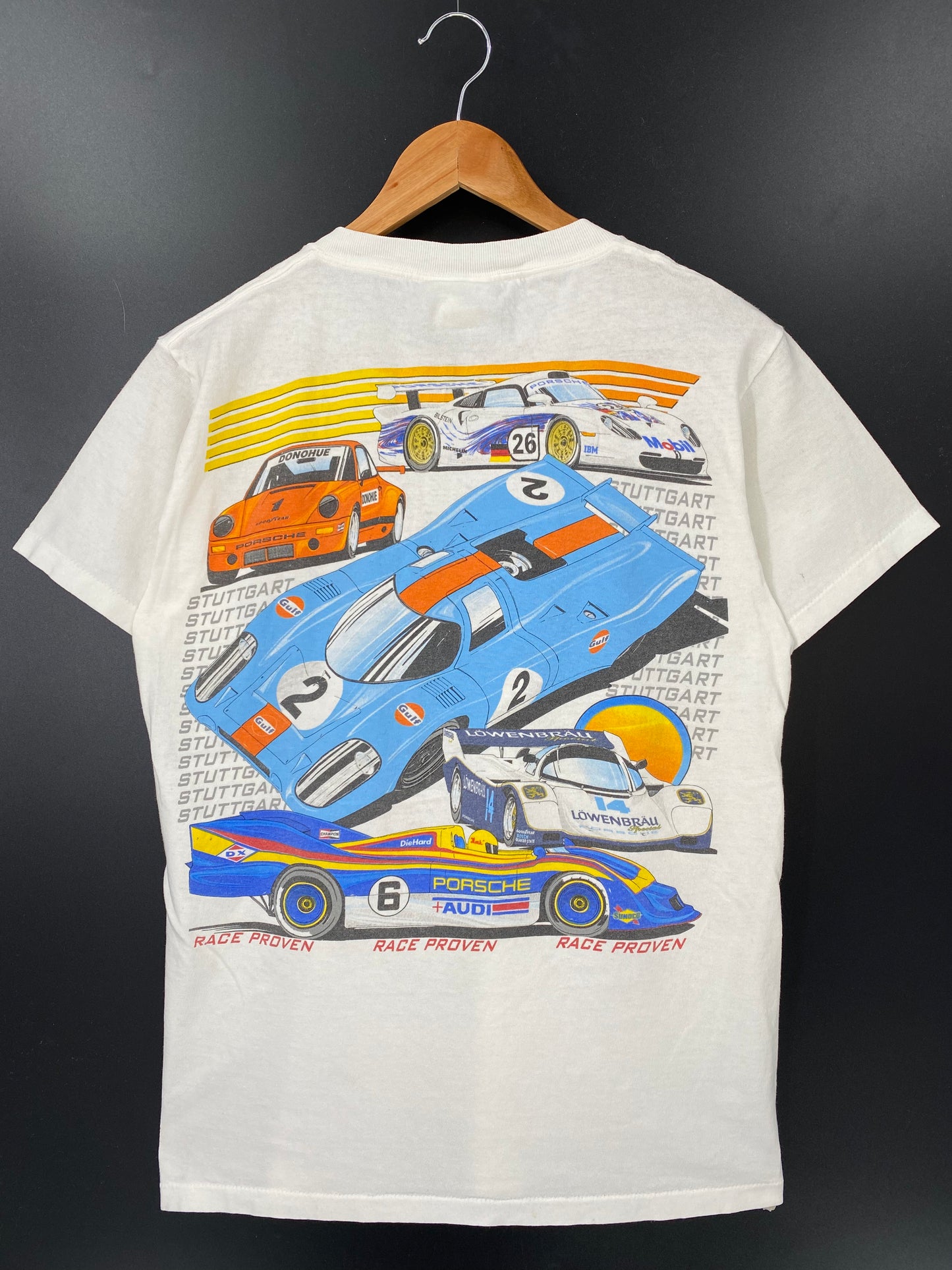 90’s PORSCHE Size M Vintage T-Shirts / K4003