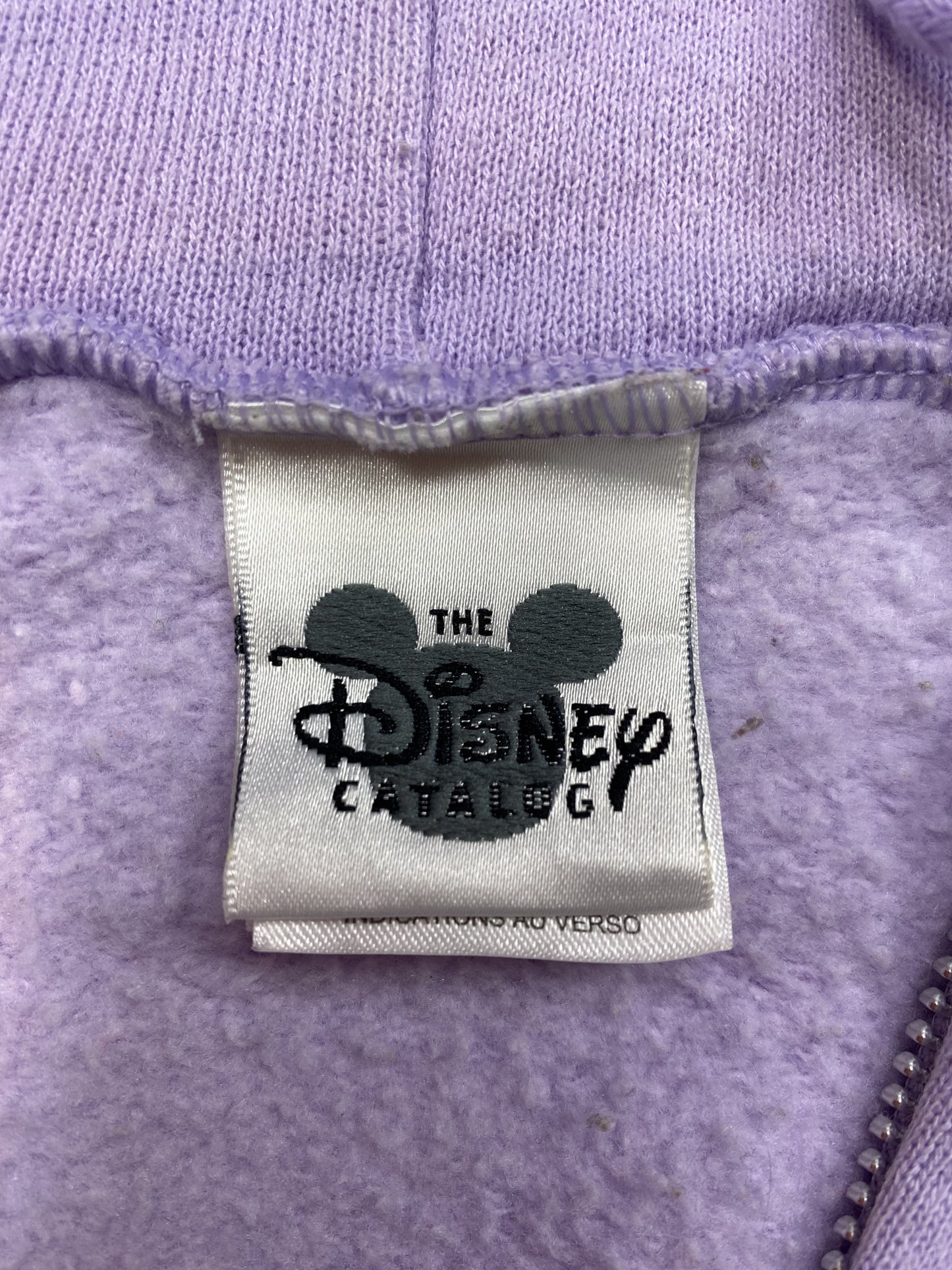 00’ Disney DUMBO Zip-Up Made in USA Size XL Vintage Zip up Hoodie Sweat-Shirt / K4812