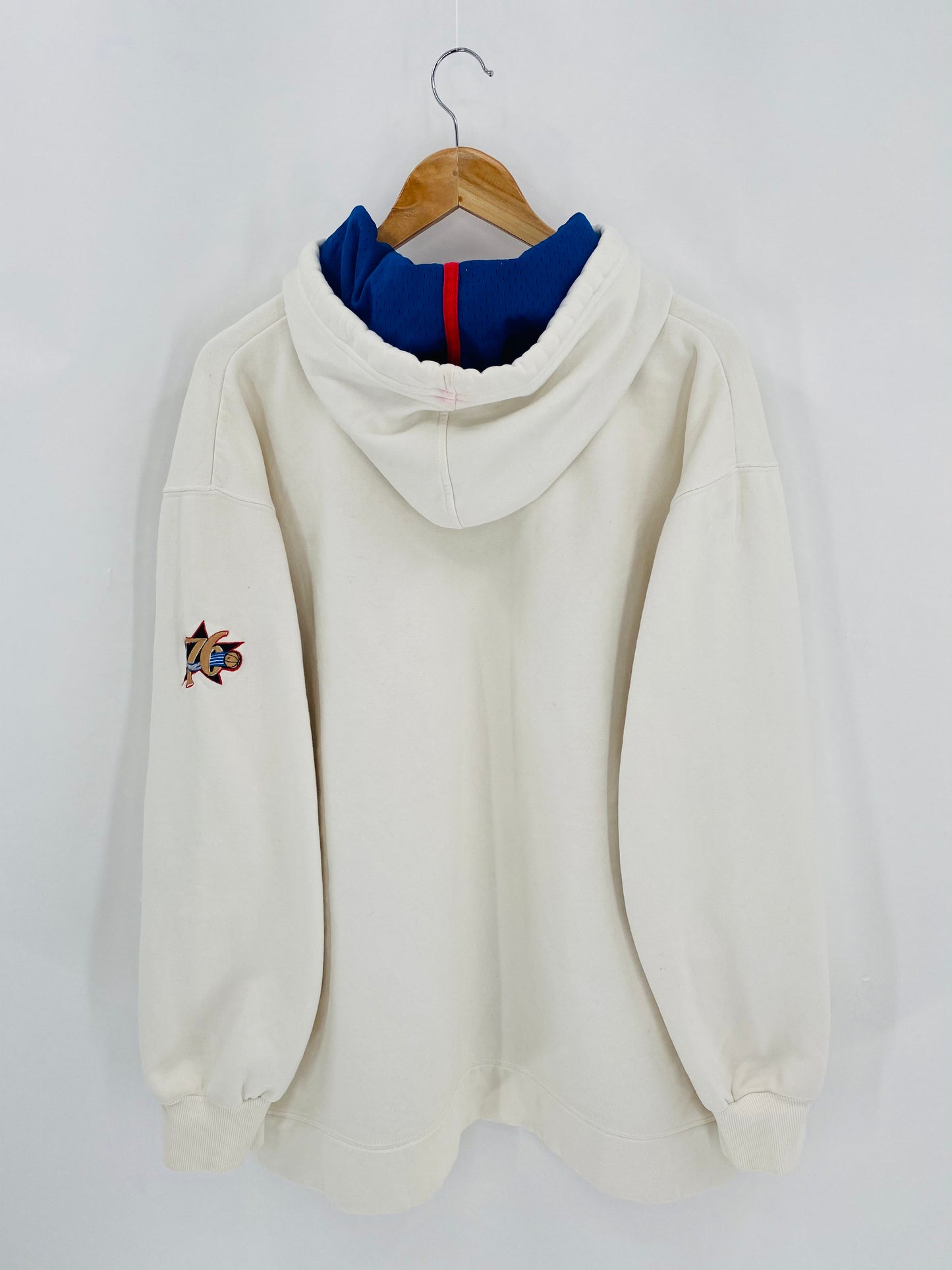 00’ NIKE SIXERS Size XL Vintage NBA Hoodie Sweat-Shirt  / 6426