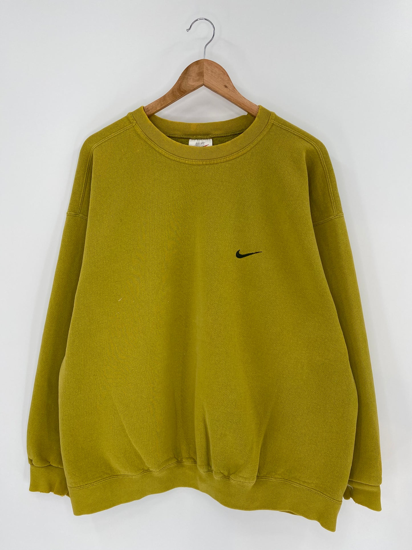 90’s NIKE Mini Swoosh Size XL Vintage Sweat-shirt / 9184