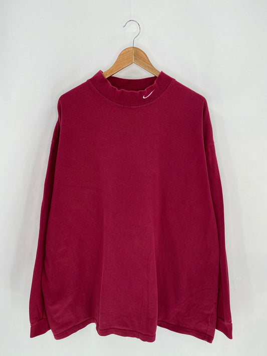 90’s NIKE Size XXXL Vintage Long Sleeve T-Shirt / K7858
