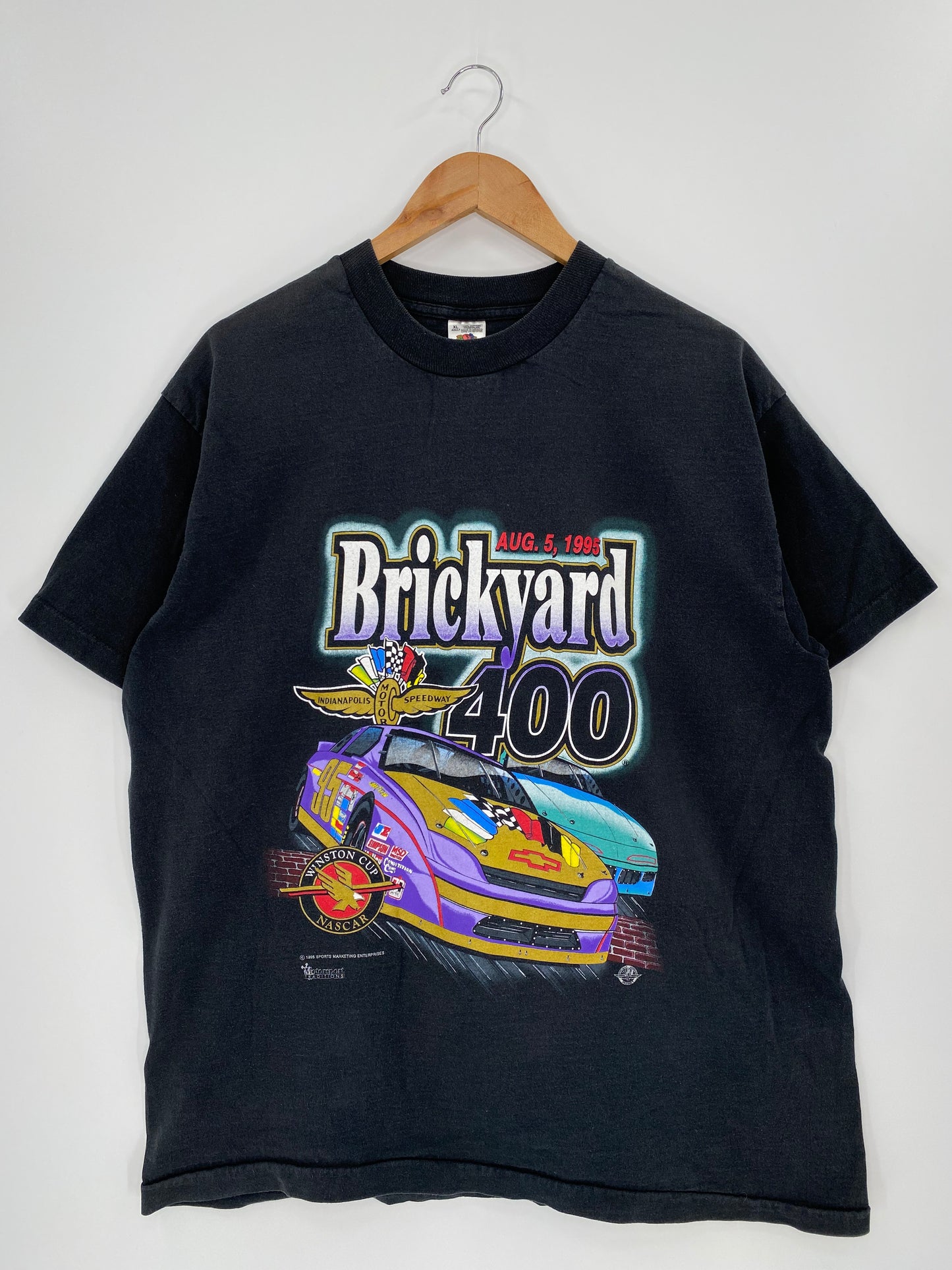 1995 NASCAR Size XL Vintage Racing T-Shirt / 9296