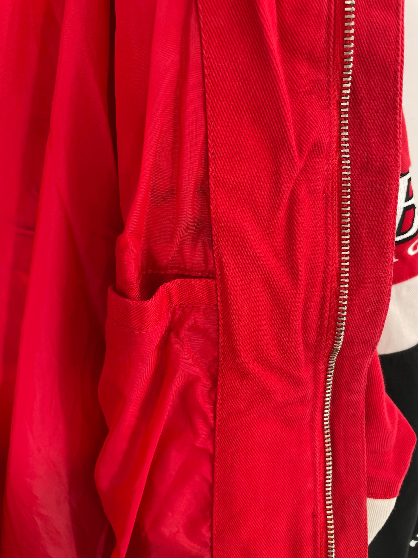 Vintage NASCAR WINSTON CUP x BUDWEISER  Size XXL Racing Jacket / k2369