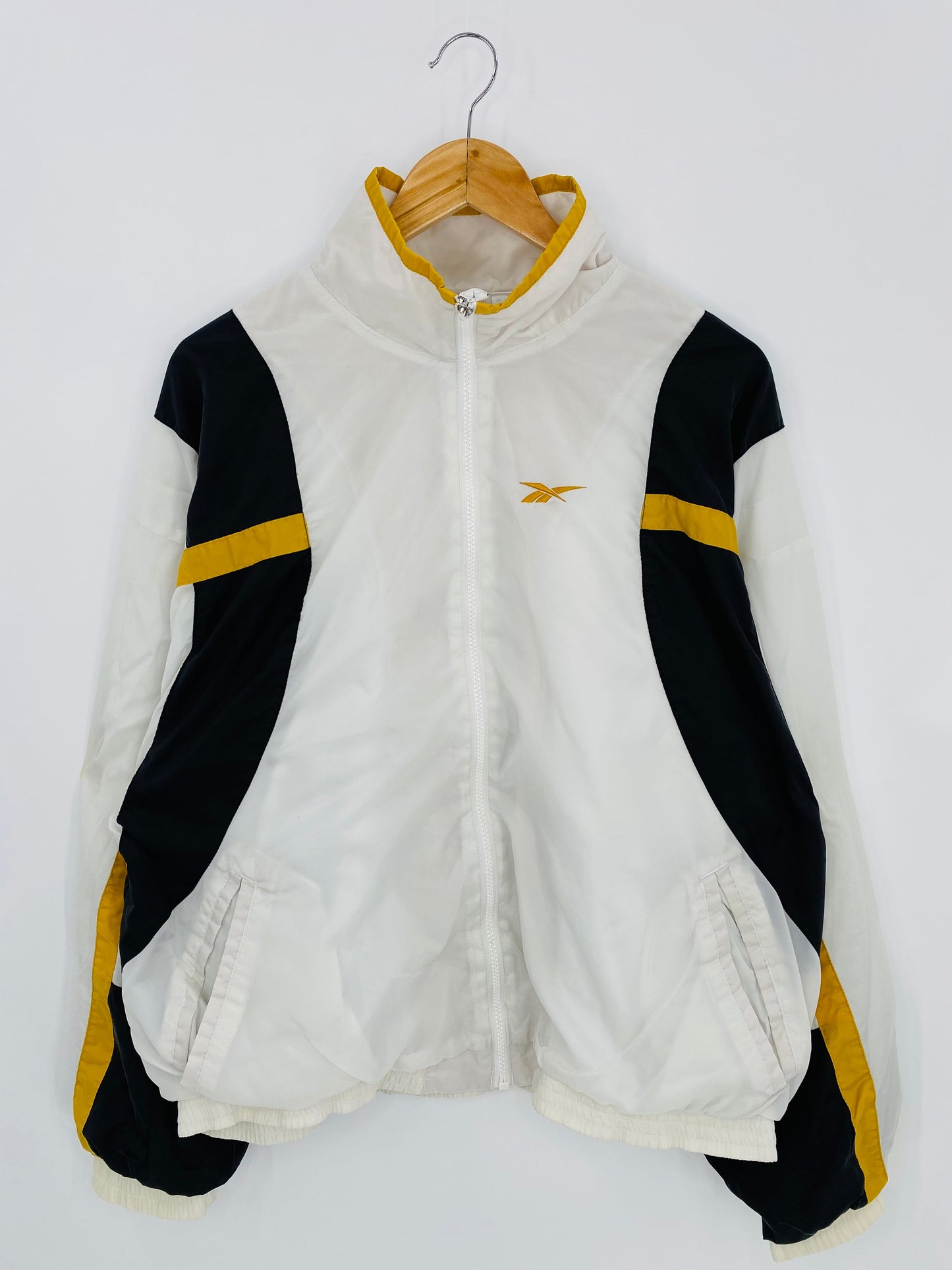 00’ REEBOK Size L Vintage Zip-up Nylon Jacket  / K7302