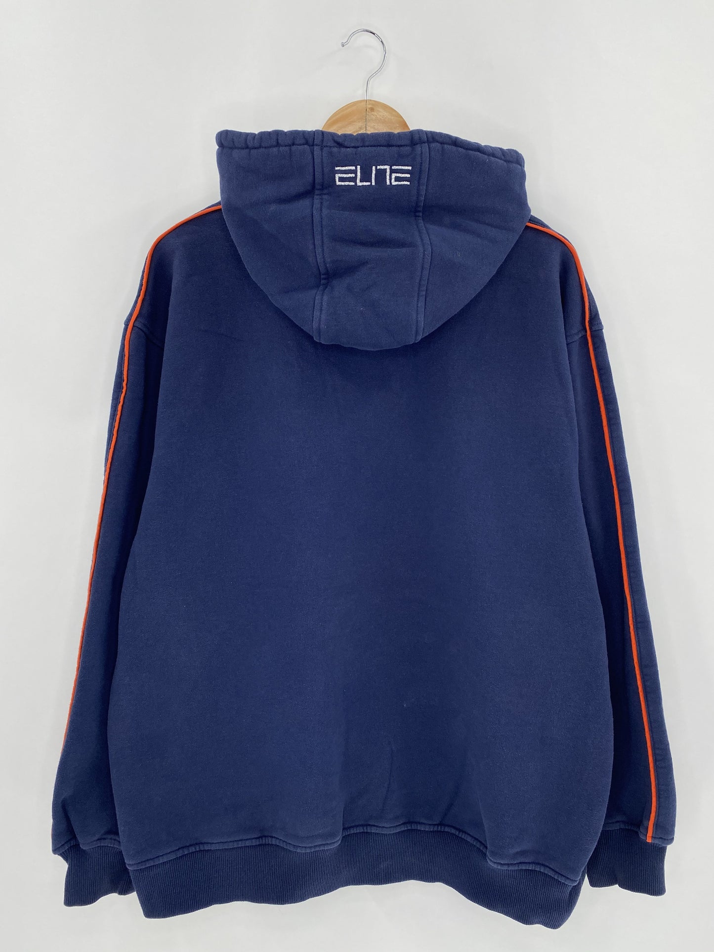 00’ NIKE ILLINOIS Size L Vintage College Hoodie Sweat-Shirt / K5065