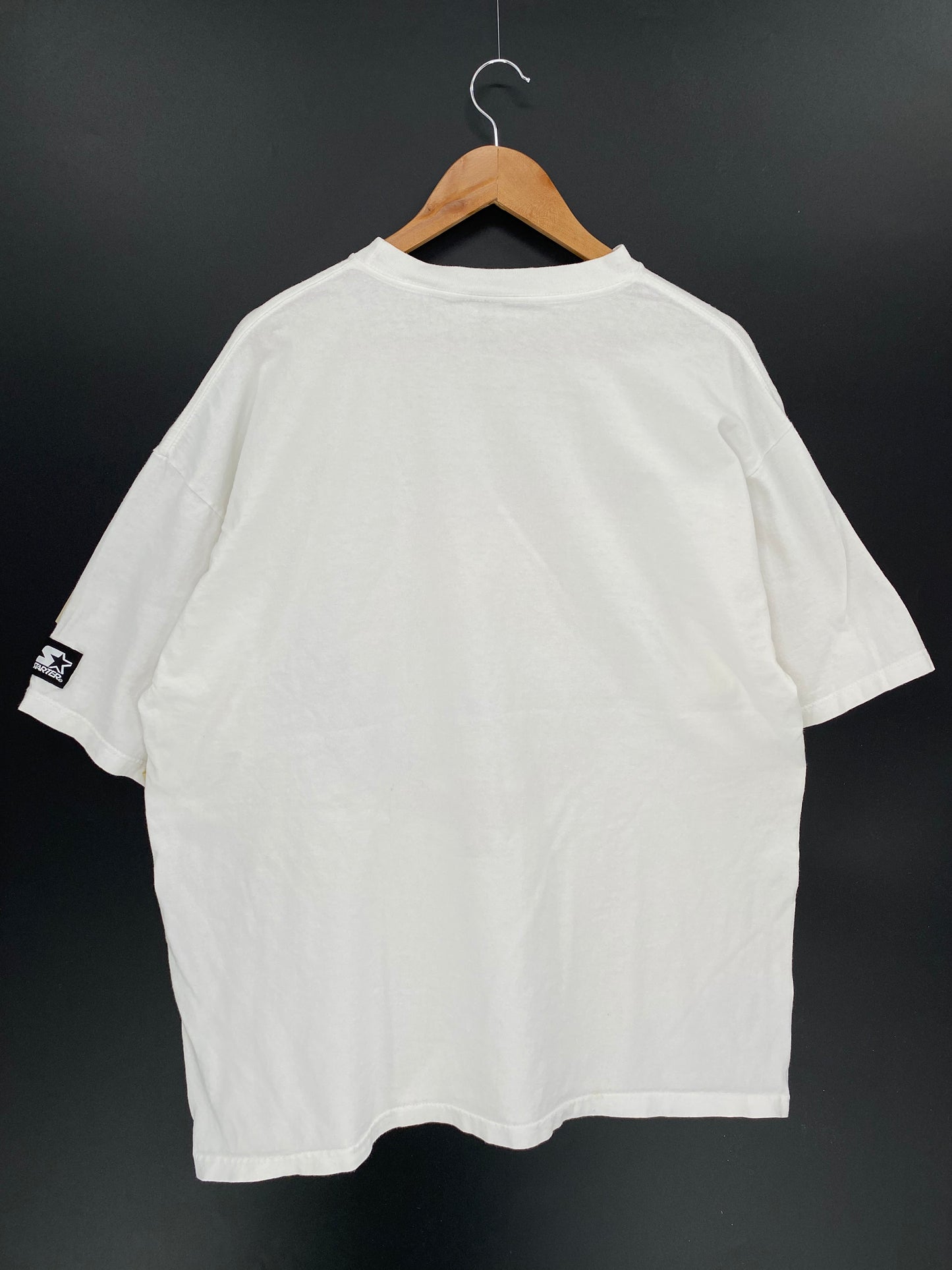 1991-1993 STARTER CHAMPIONS CHICAGO BULLS 3-PEAT Made in USA Size XL Vintage NBA T-shirt / 9385