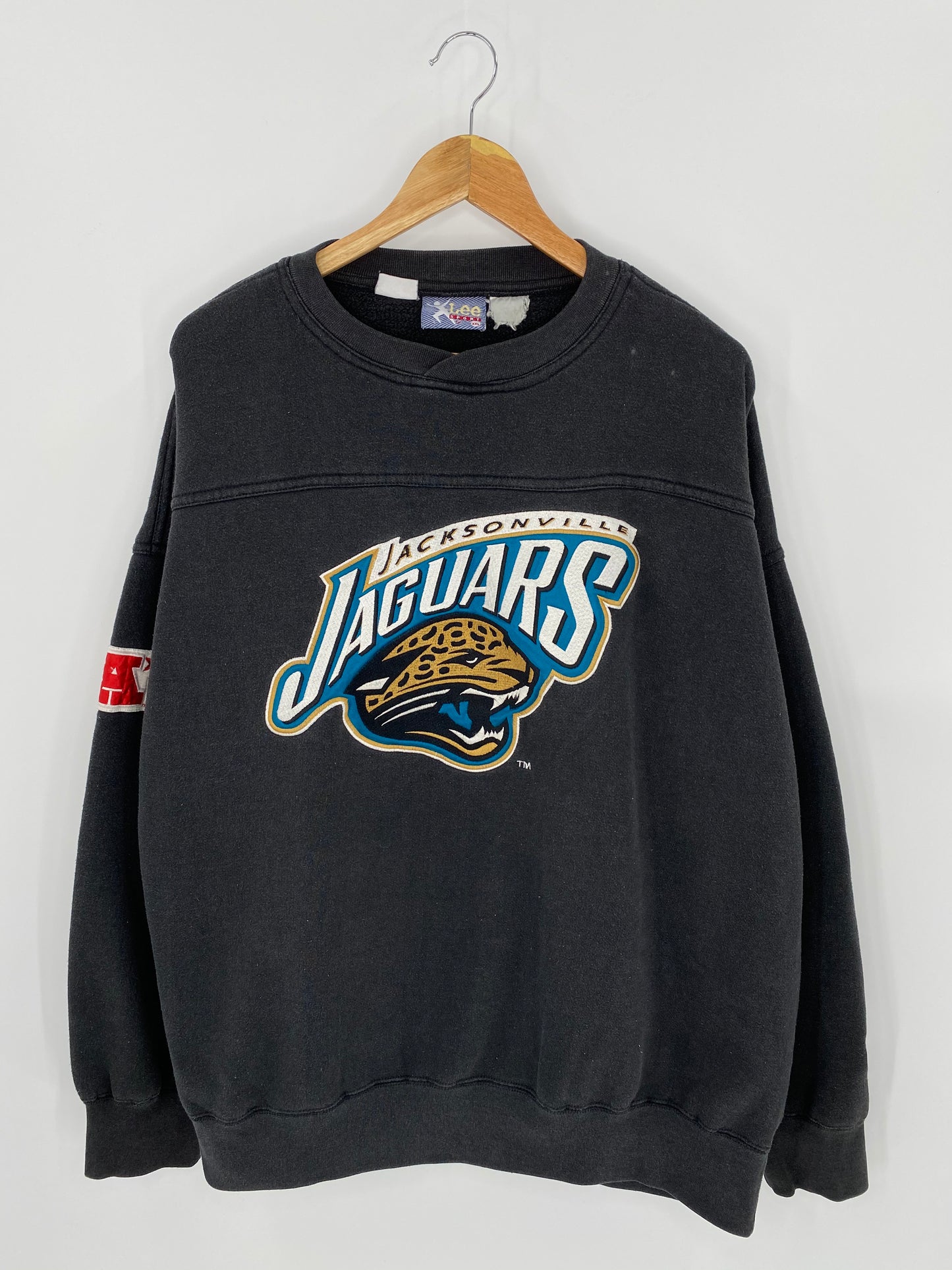90’s JACKSONVILLE JAGUARS Size XXL Vintage NFL Sweat-shirt / 7248