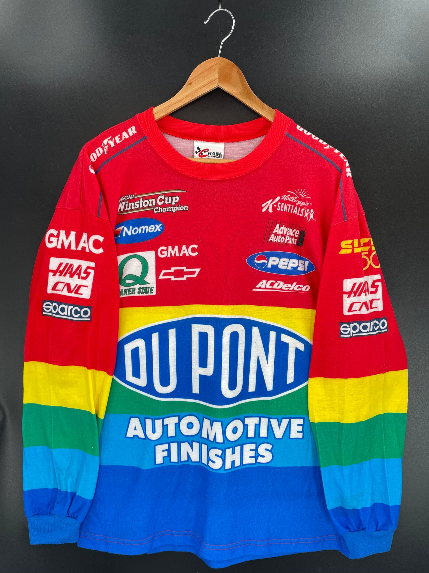 VINTAGE DU POINT AUTOMOTIVE FINISHES Made in USA Size XL Vintage Long Sleeve T-Shirt / K3356