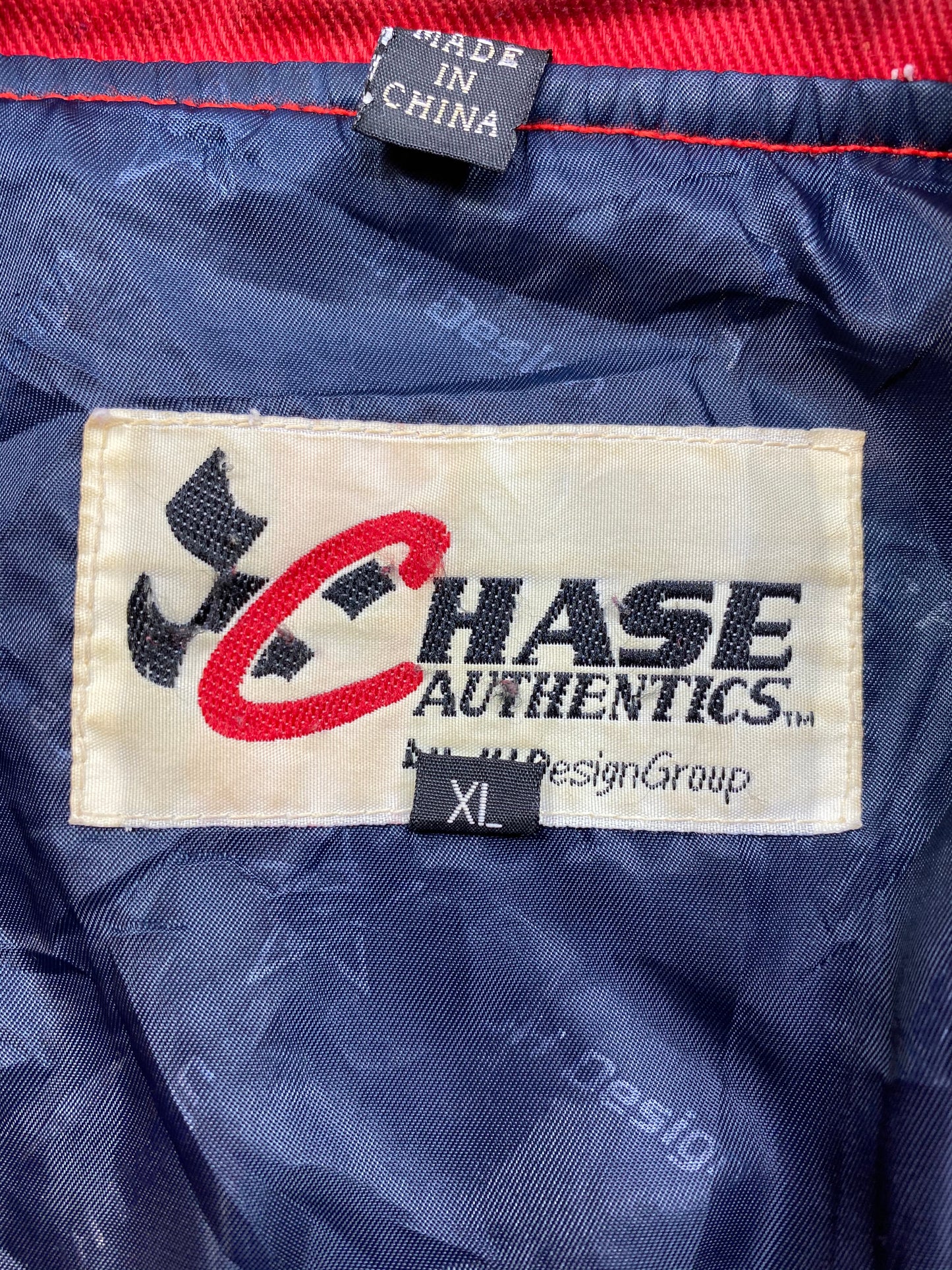 Vintage NASCAR Budweiser Size XL Racing Jacket / 5594