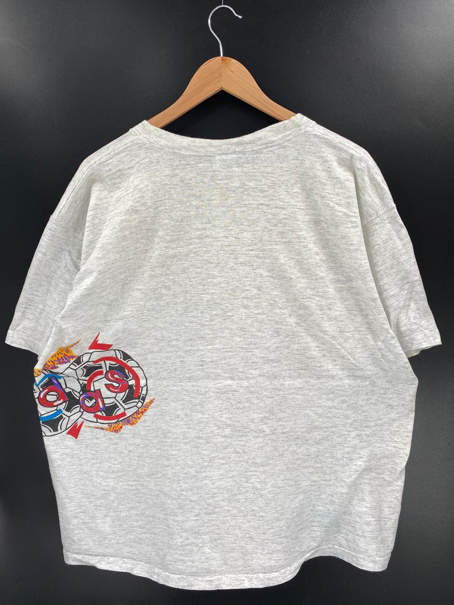 90’s ADIDAS SOCCER Made in USA Size XL Vintage T-Shirts / A6220