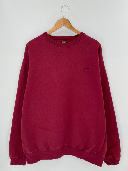 90’s NIKE MINI SWOOSH Size XL Vintage Sweat-shirt / K7119