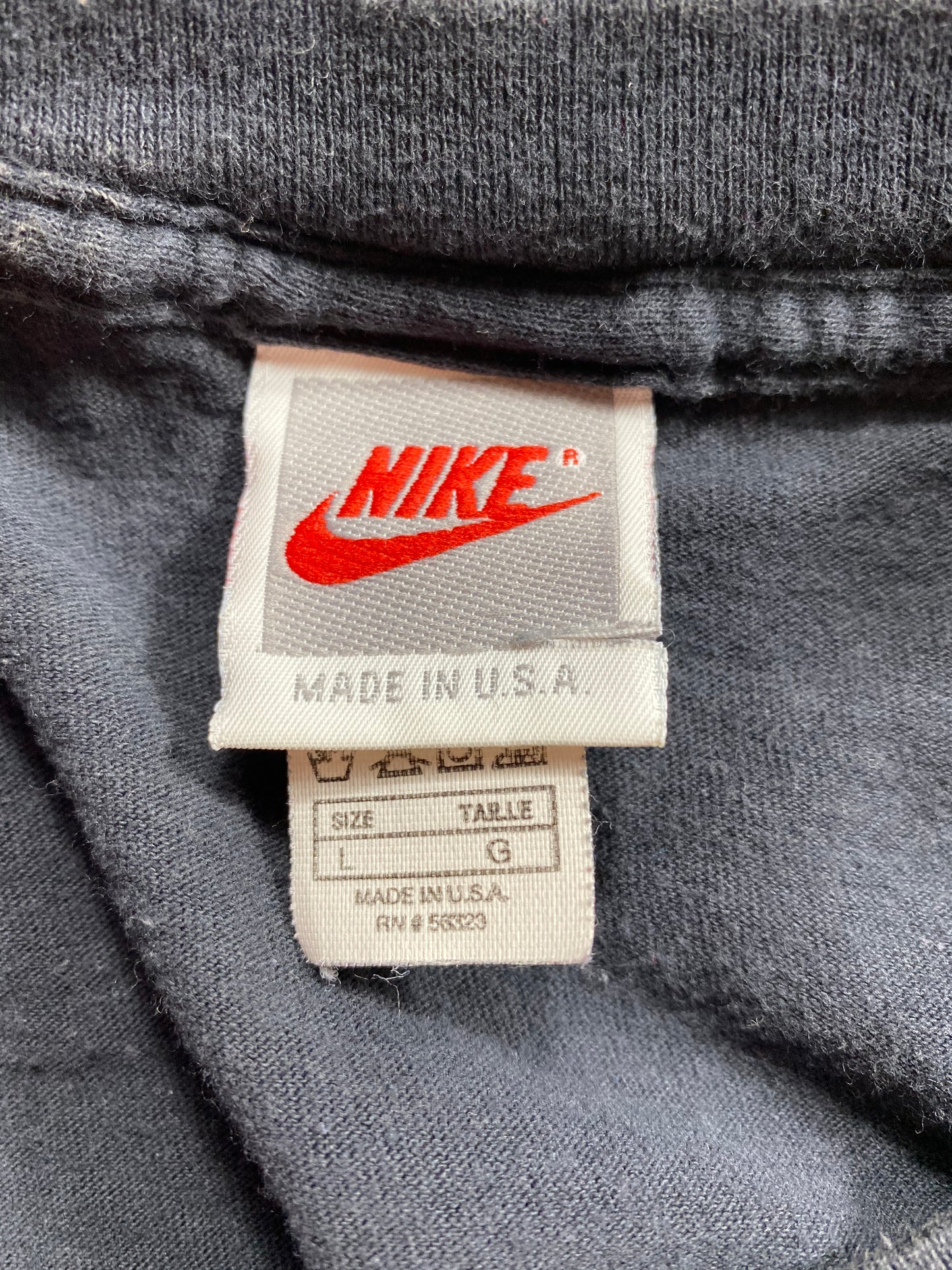 90’s NIKE Silver Tag Made in USA Size L Vintage 90’s T-shirt / 7314