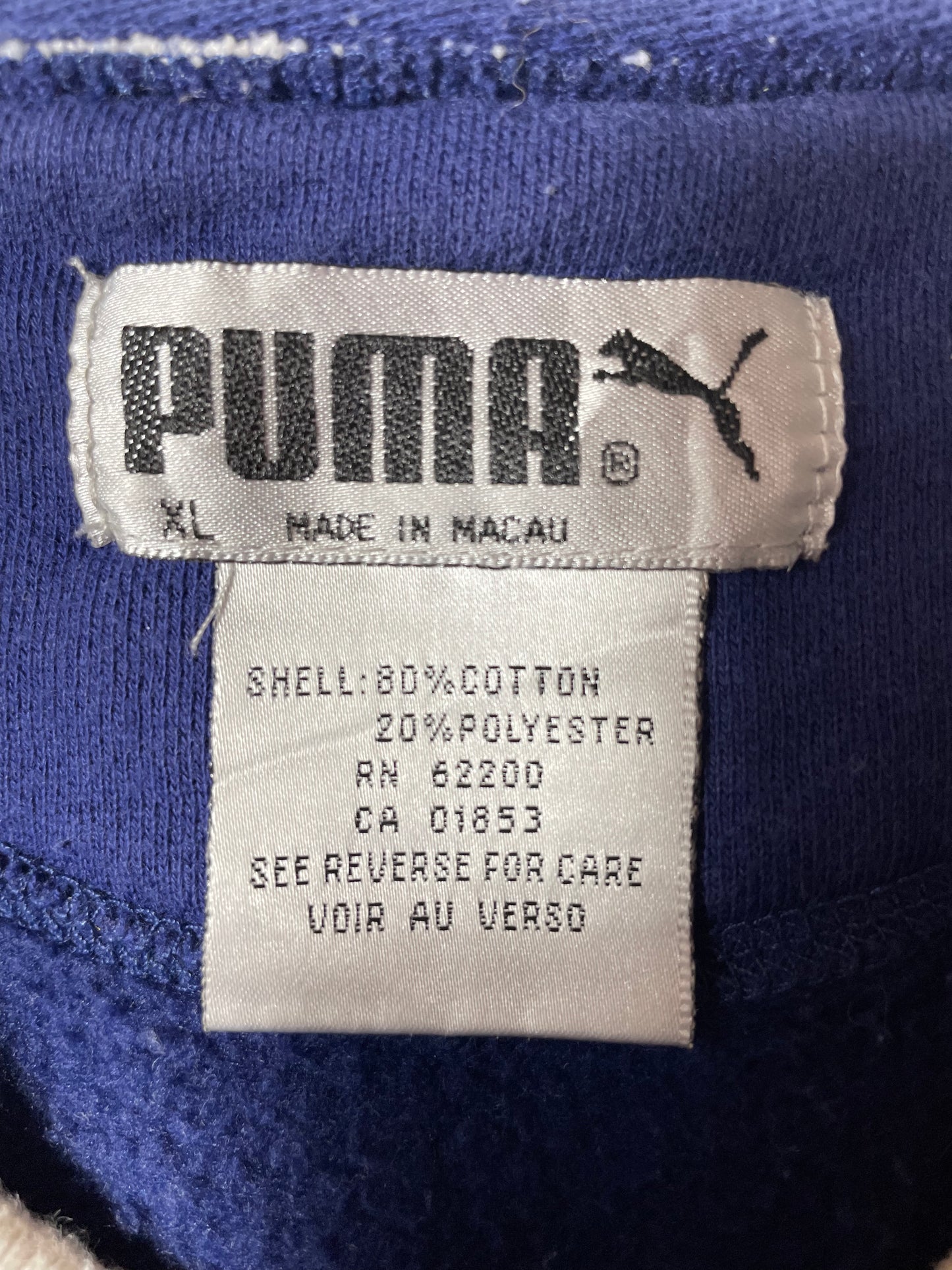 90’s PUMA Size XL Vintage Sweat-Shirt / K3620