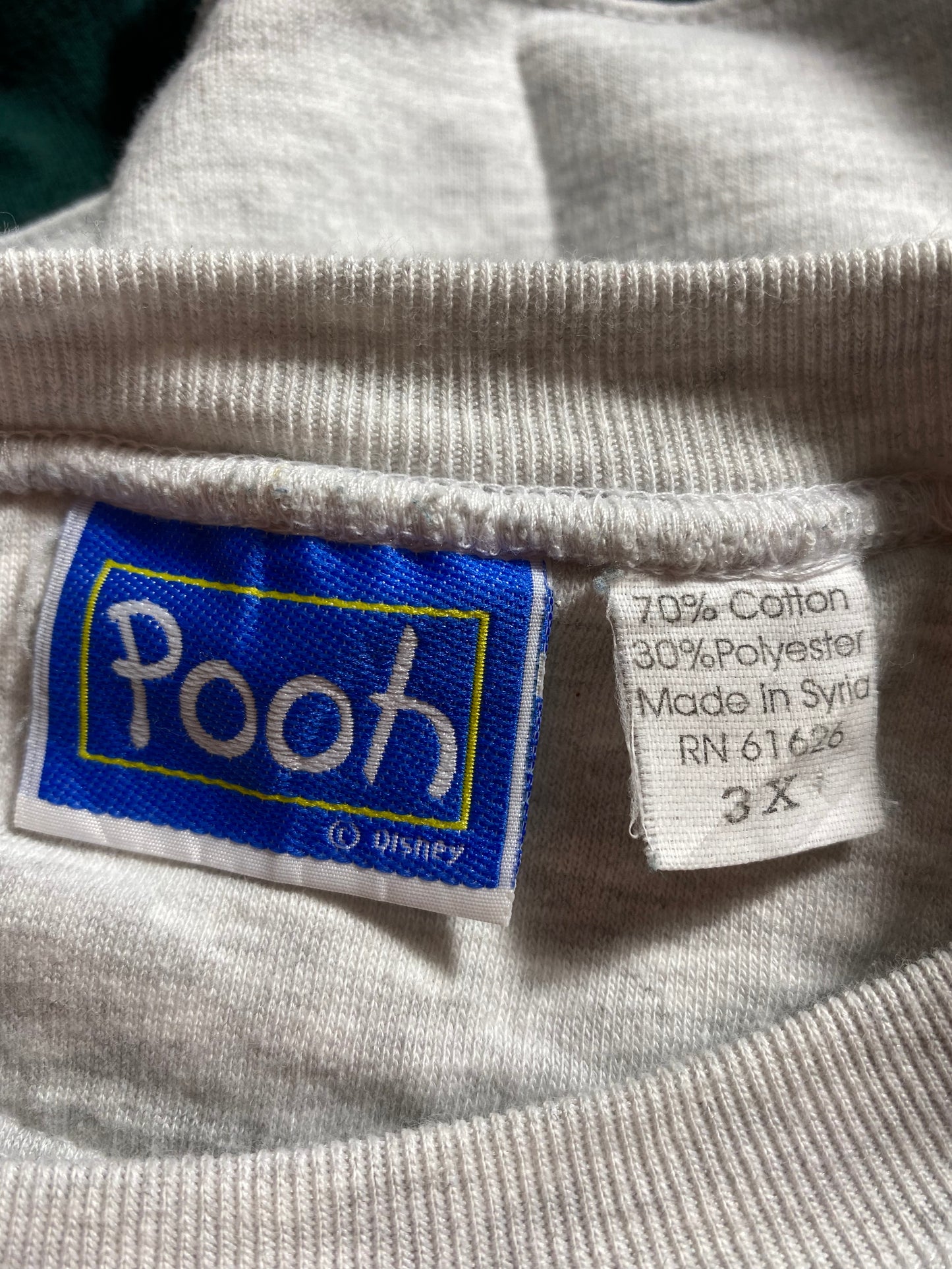 00’s DISNEY WINNIE THE POOH  Size XXXL Vintage Sweat-shirt / K3551