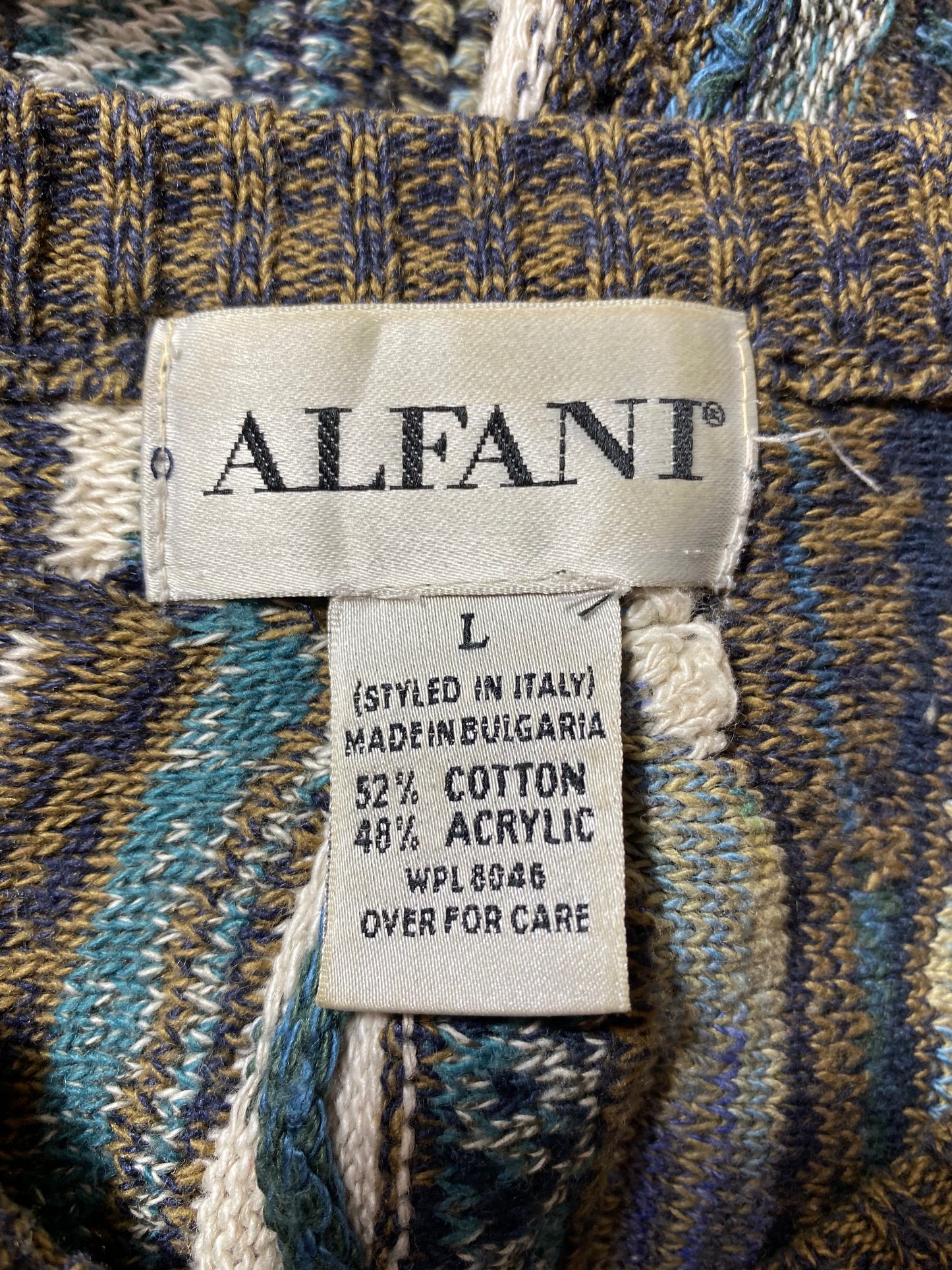 Vintage 3D COOGI- Style Size L Knit Sweater / K1288