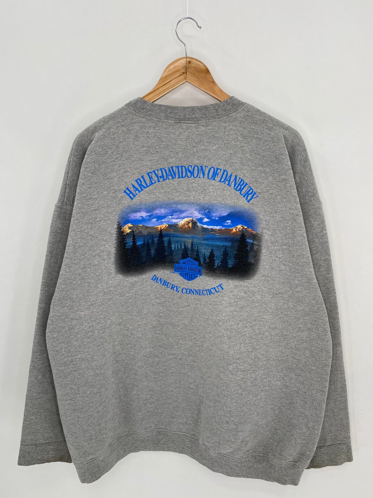 00’ HARLEY DAVIDSON Made in USA Size XL Vintage Sweat-shirt / 6538