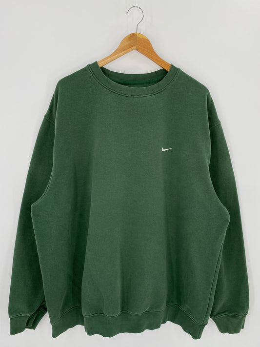 00’ NIKE Mini Swoosh Size XXL Vintage Sweat-shirt / 7826