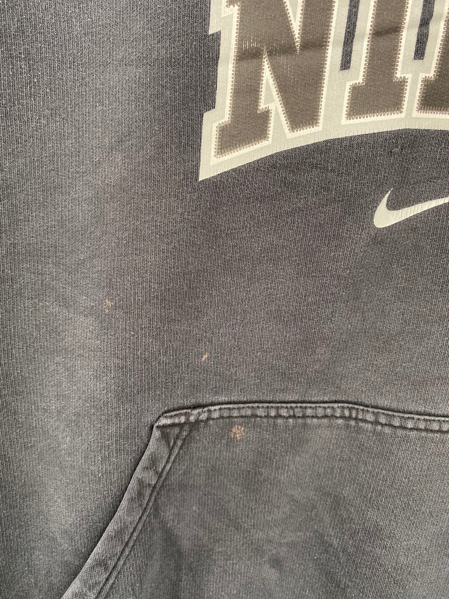 00' NIKE LOGO Size No tag (Approx.XL) Vintage Hoodie Sweat-Shirt / K3151