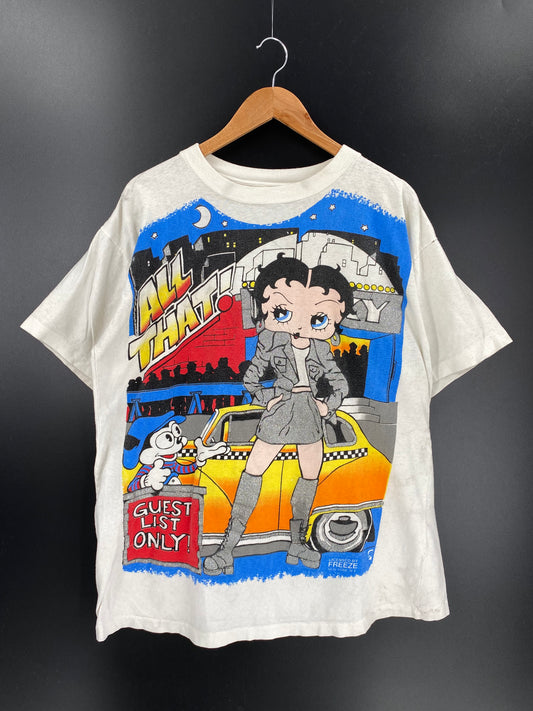 1994 BETTY BOOP MADE IN USA Size XL Vintage T- shirt / 9552