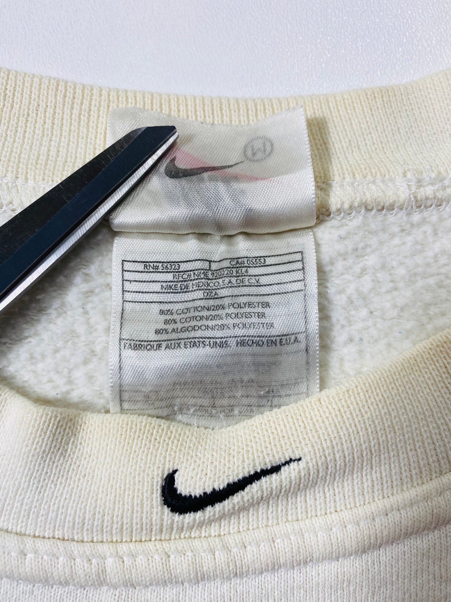 90’s NIKE Size Ladies M Vintage Sweat-shirt / 6764