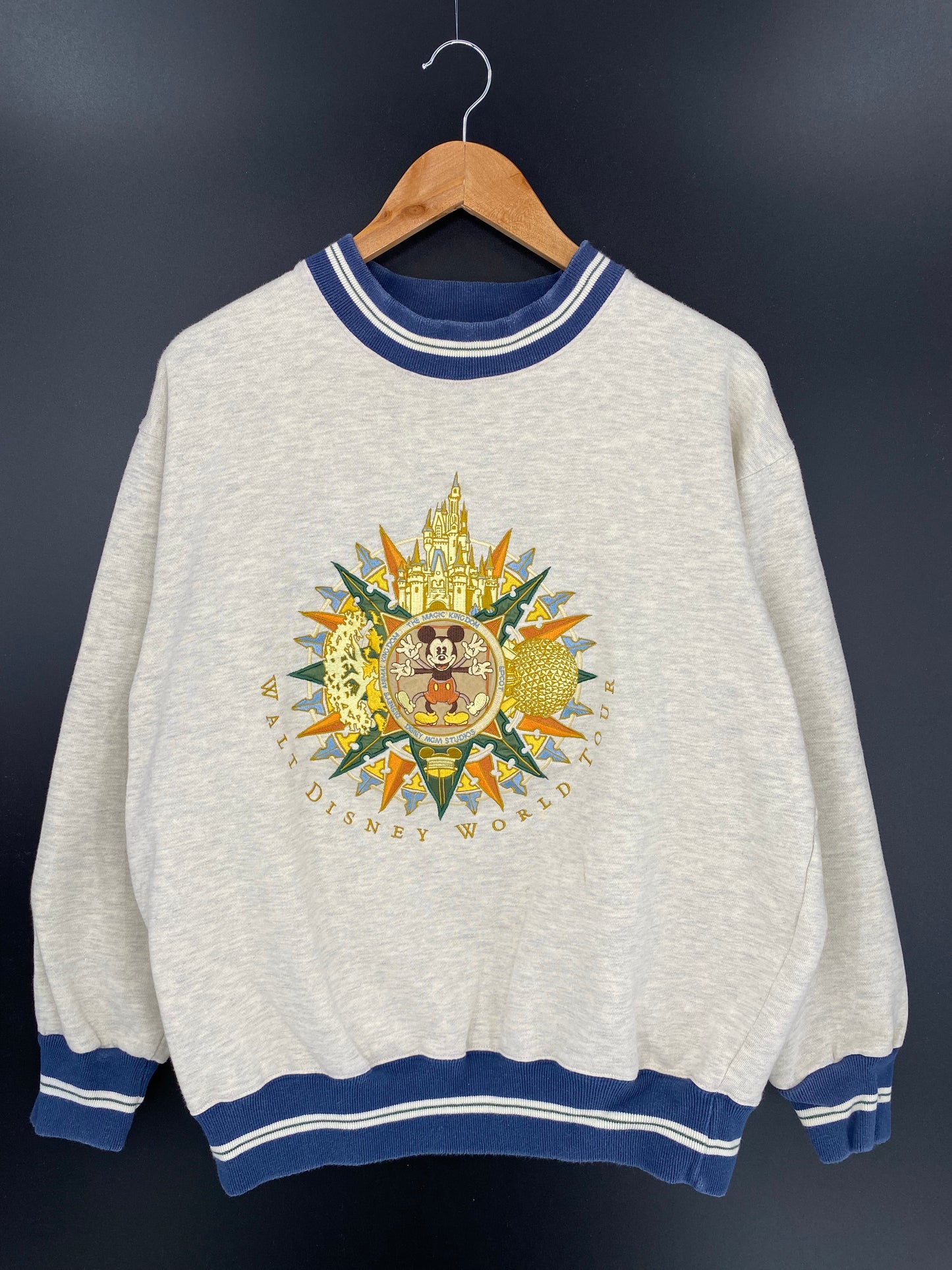 00’ DISNEY MICKEY Size M Vintage Sweat-shirt / 9908