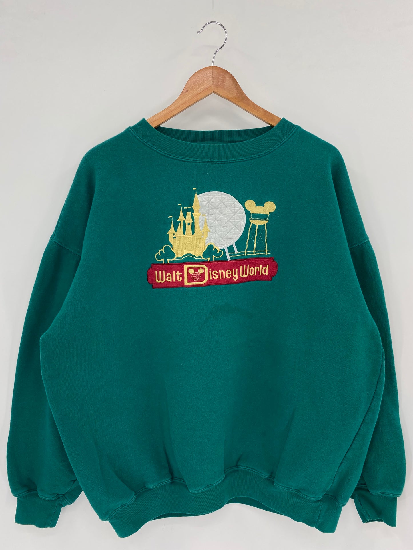 90’s WALT DISNEY WORLD Size L-XL Sweat-shirt / K2827