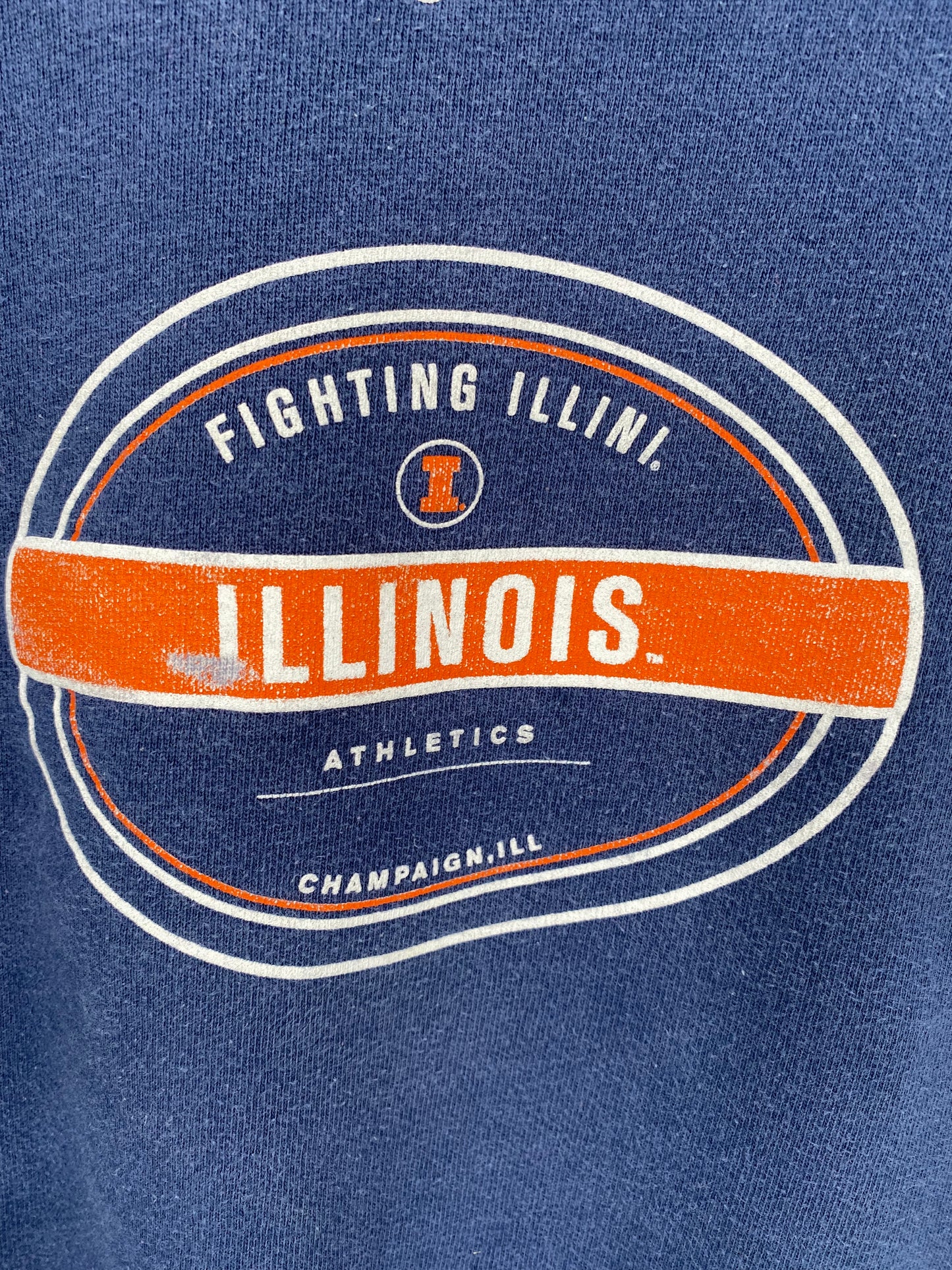 00’ NIKE ILLINOIS Size M Vintage Sweat-Shirt / K684