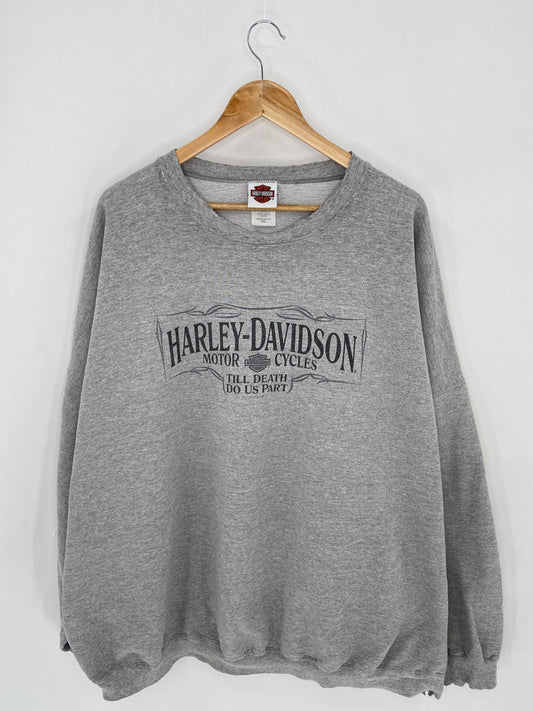 00’ HARLEY DAVIDSON Size XXXXL Vintage Sweat-shirt / 7120