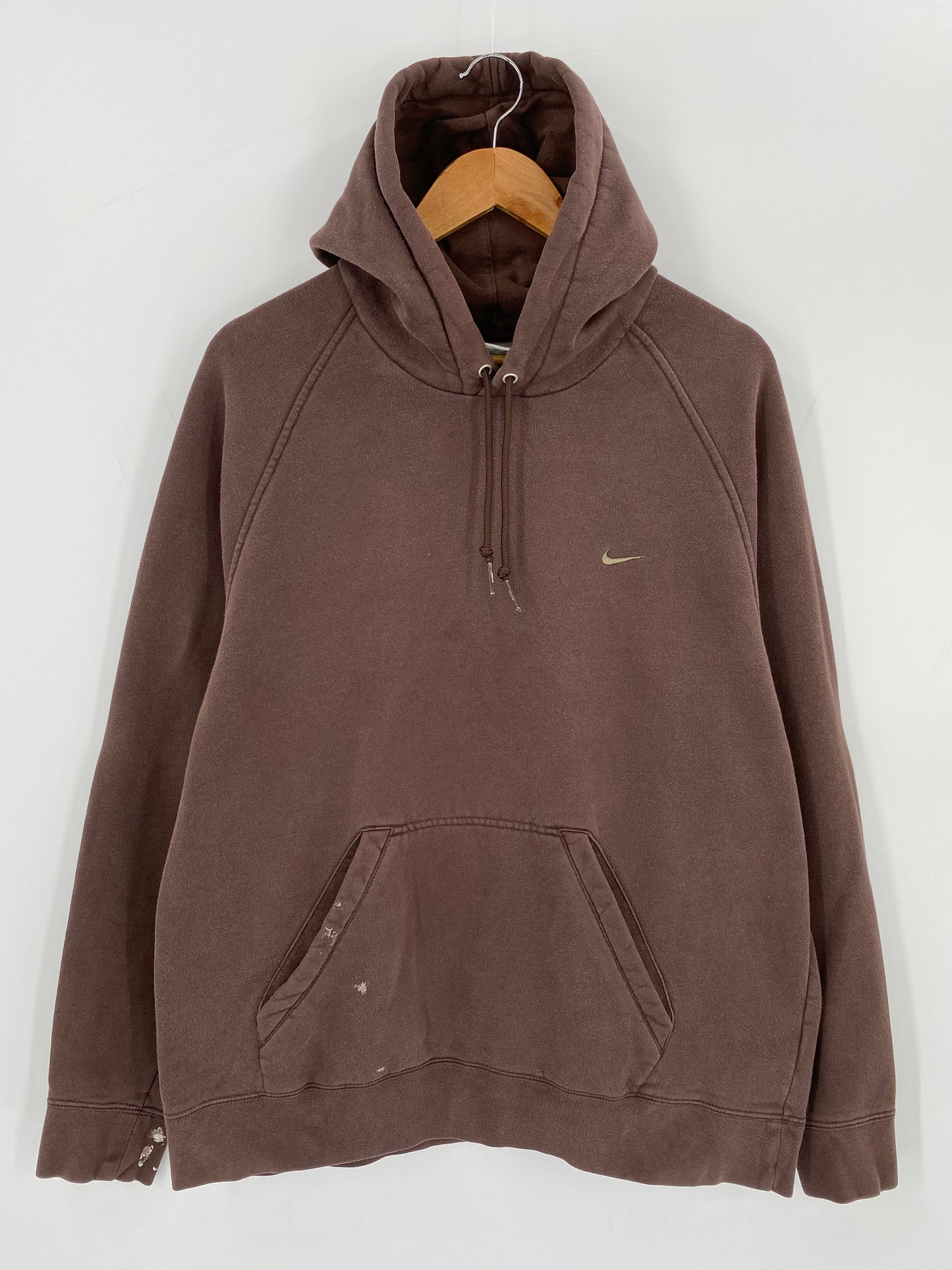 00’ NIKE Mini Swoosh Size XL Vintage Hoodie Sweat-shirt / 9234