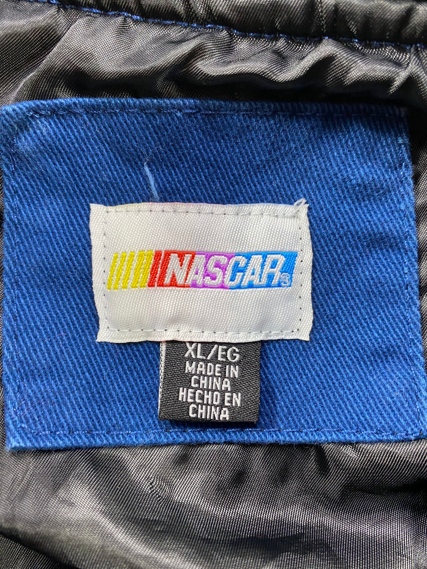 Vintage NASCAR DALE JR Size XL Racing Jacket / 6411