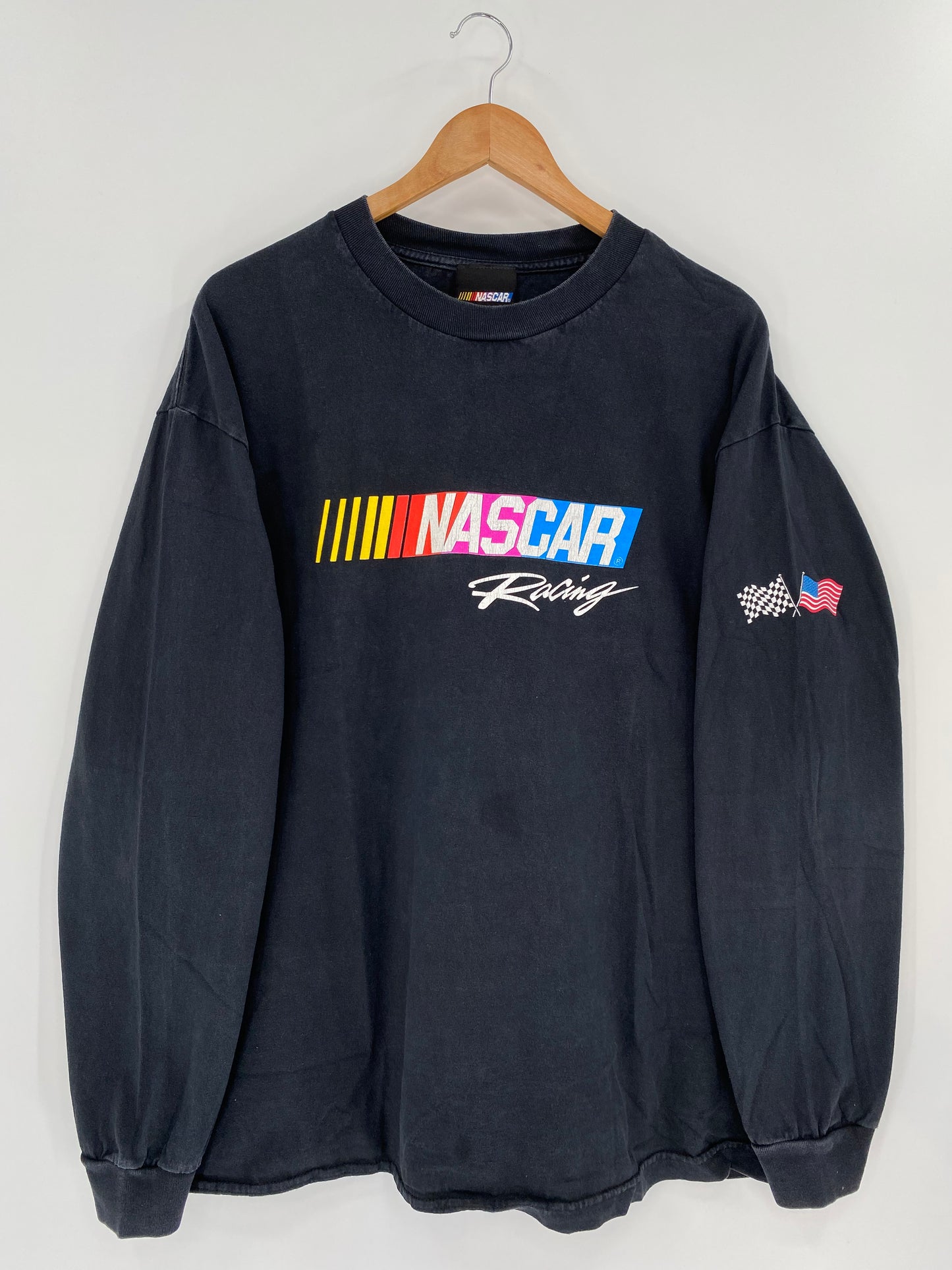 NASCAR Size XL Vintage Racing Long Sleeve T-Shirt / k578