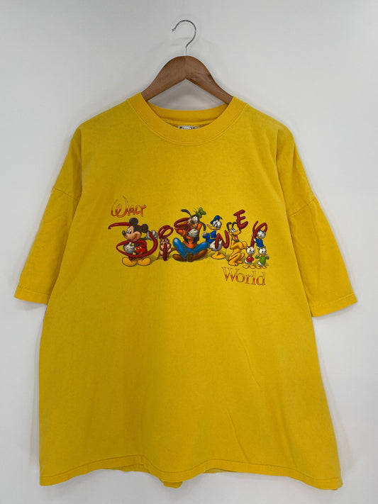 00’ WALT DISNEY WORLD Size XXL Vintage T-Shirt / K6884