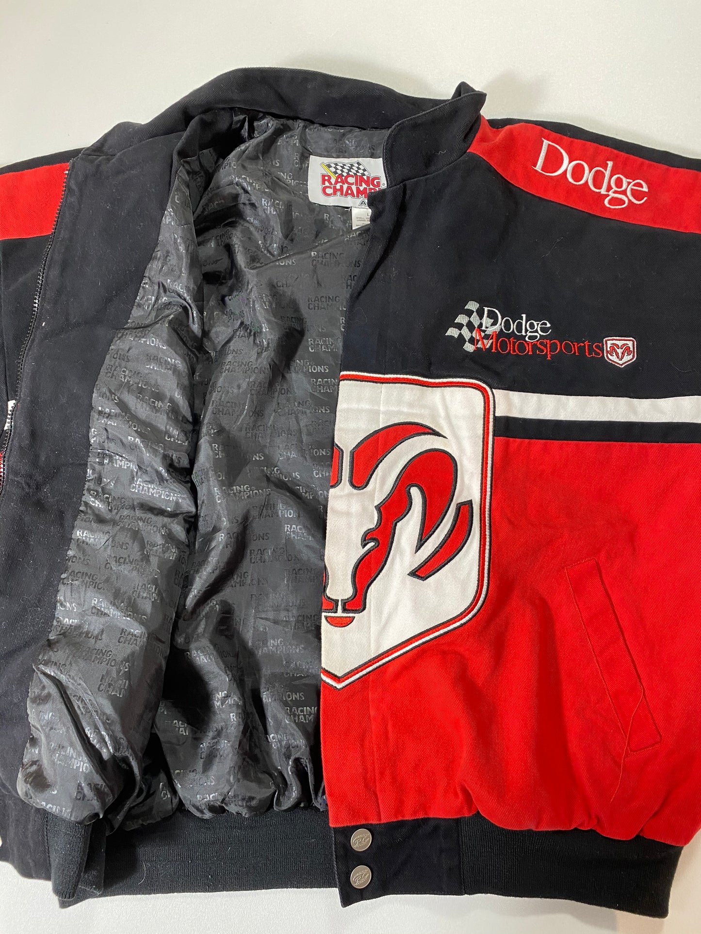 Vintage DODGE Size L Racing Jacket / 7091